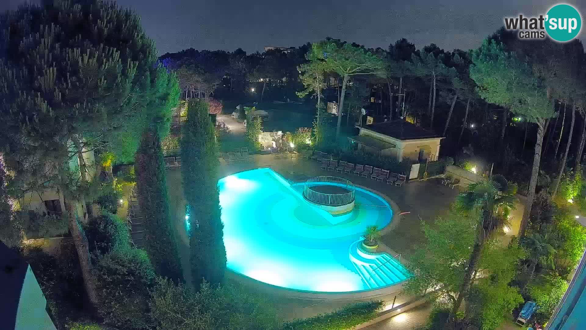 Villaggio Mare Blu pool LIVE webcam Bibione Pineda – Italy