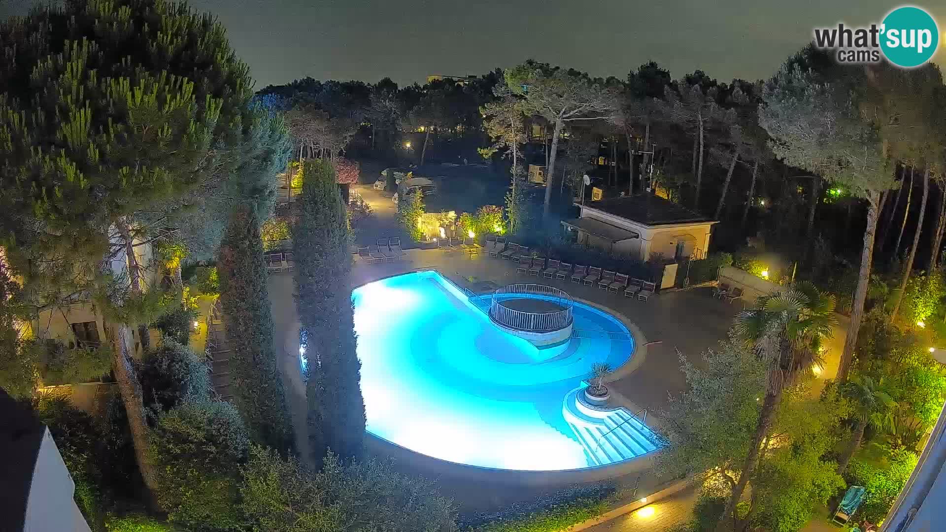 Villaggio Mare Blu piscine LIVE webcam Bibione Pineda – Italie