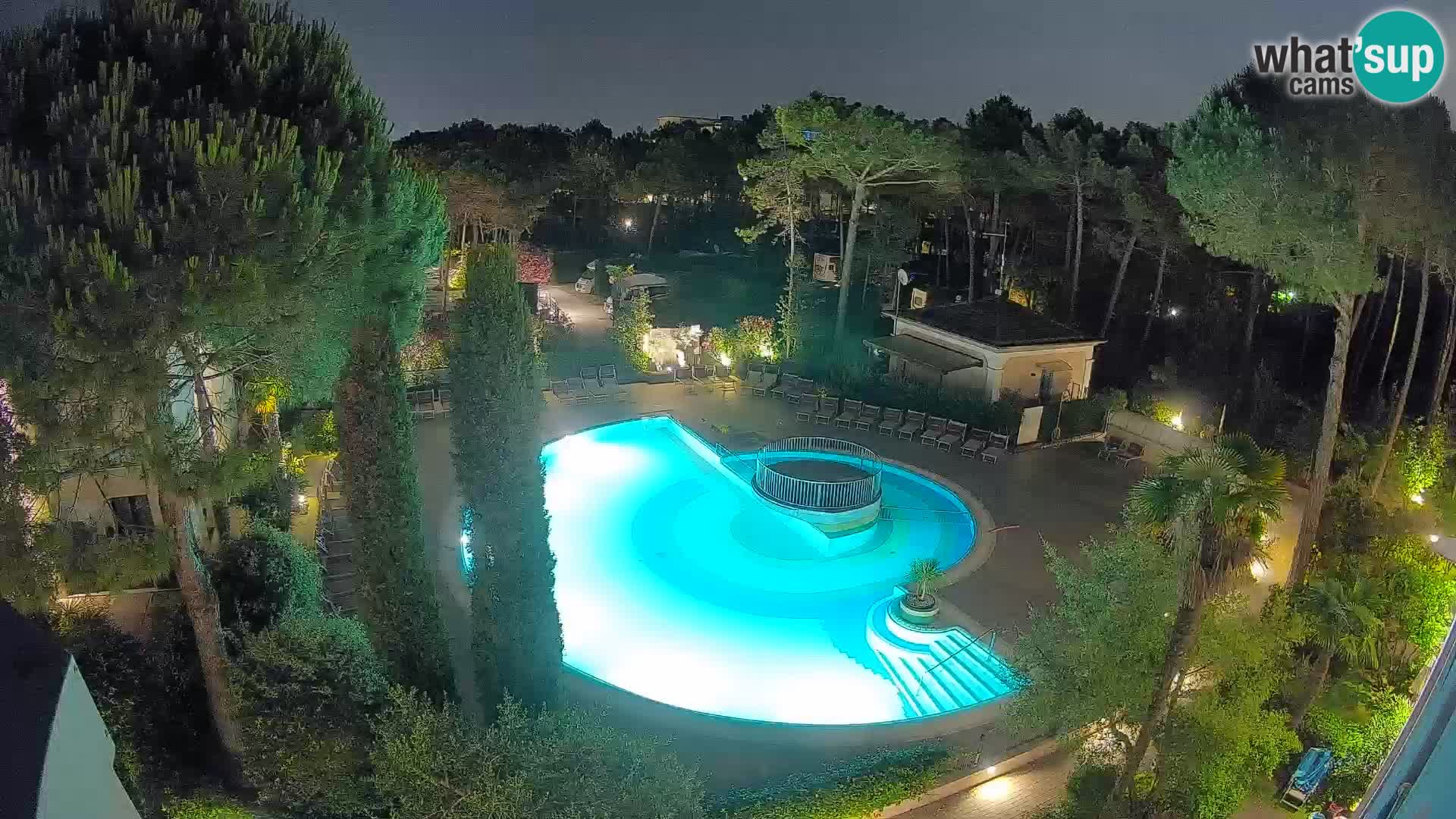 Villaggio Mare Blu pool LIVE webcam Bibione Pineda – Italy