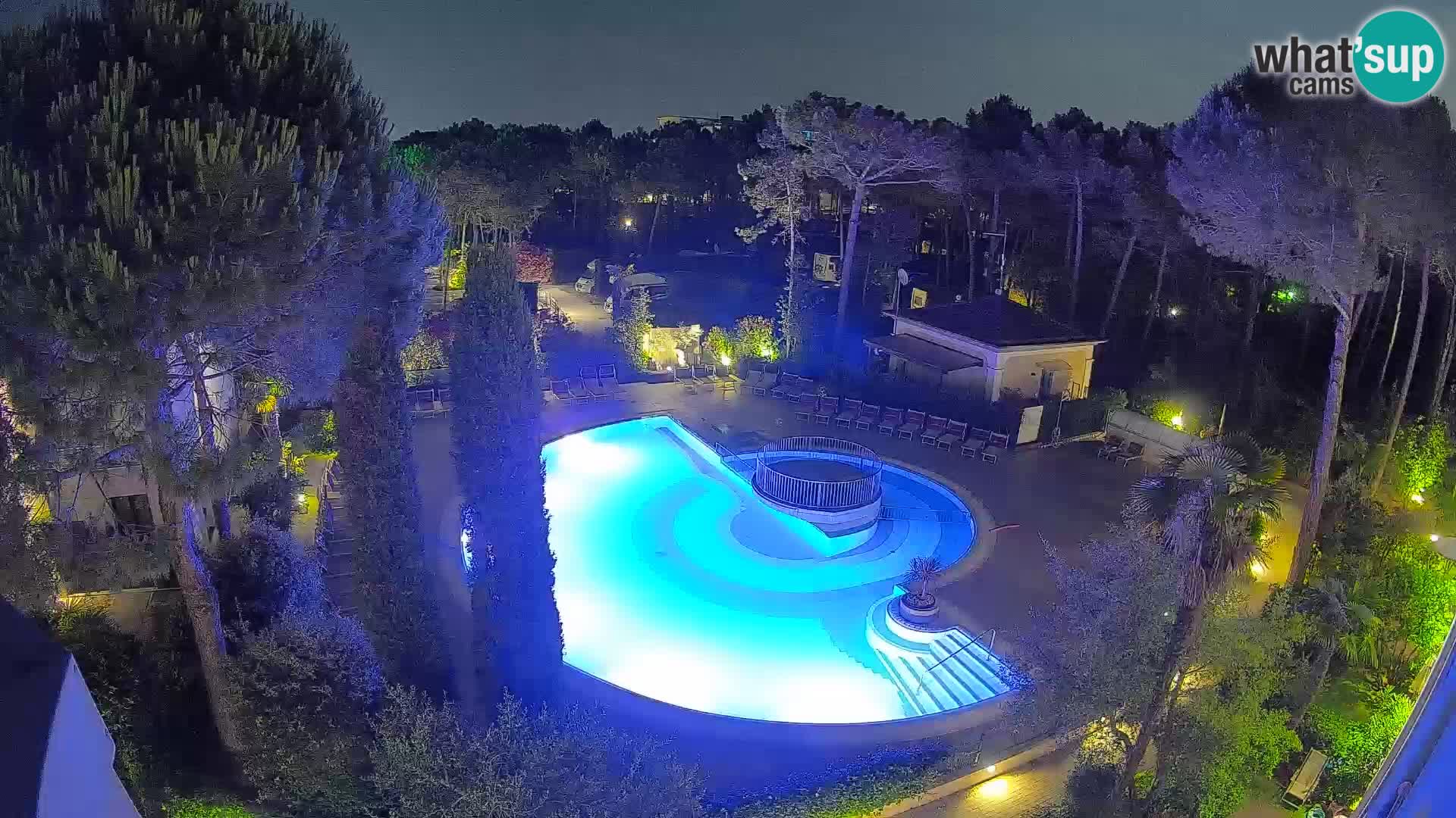 Villaggio Mare Blu pool LIVE webcam Bibione Pineda – Italy