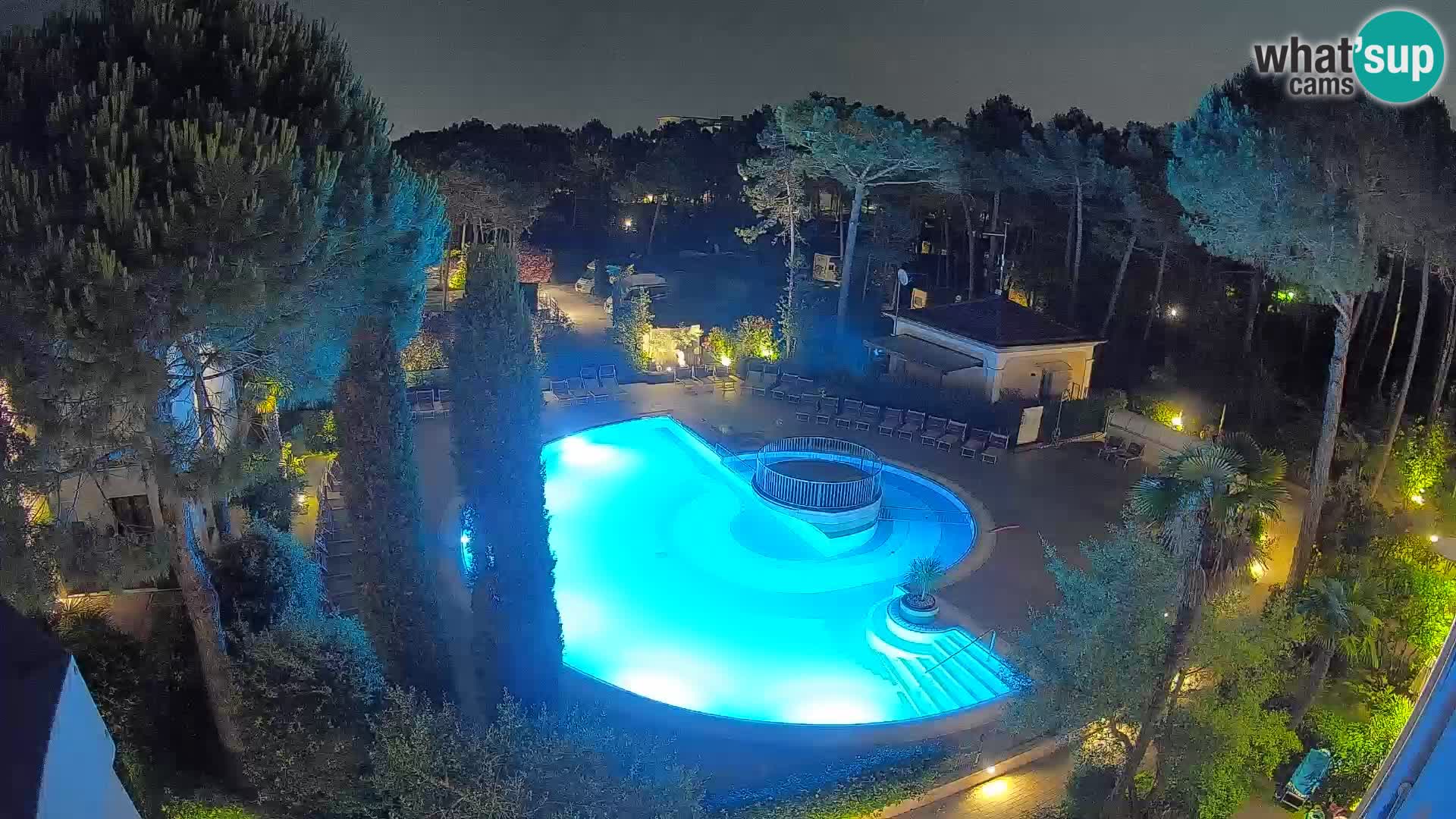Villaggio Mare Blu pool LIVE webcam Bibione Pineda – Italy