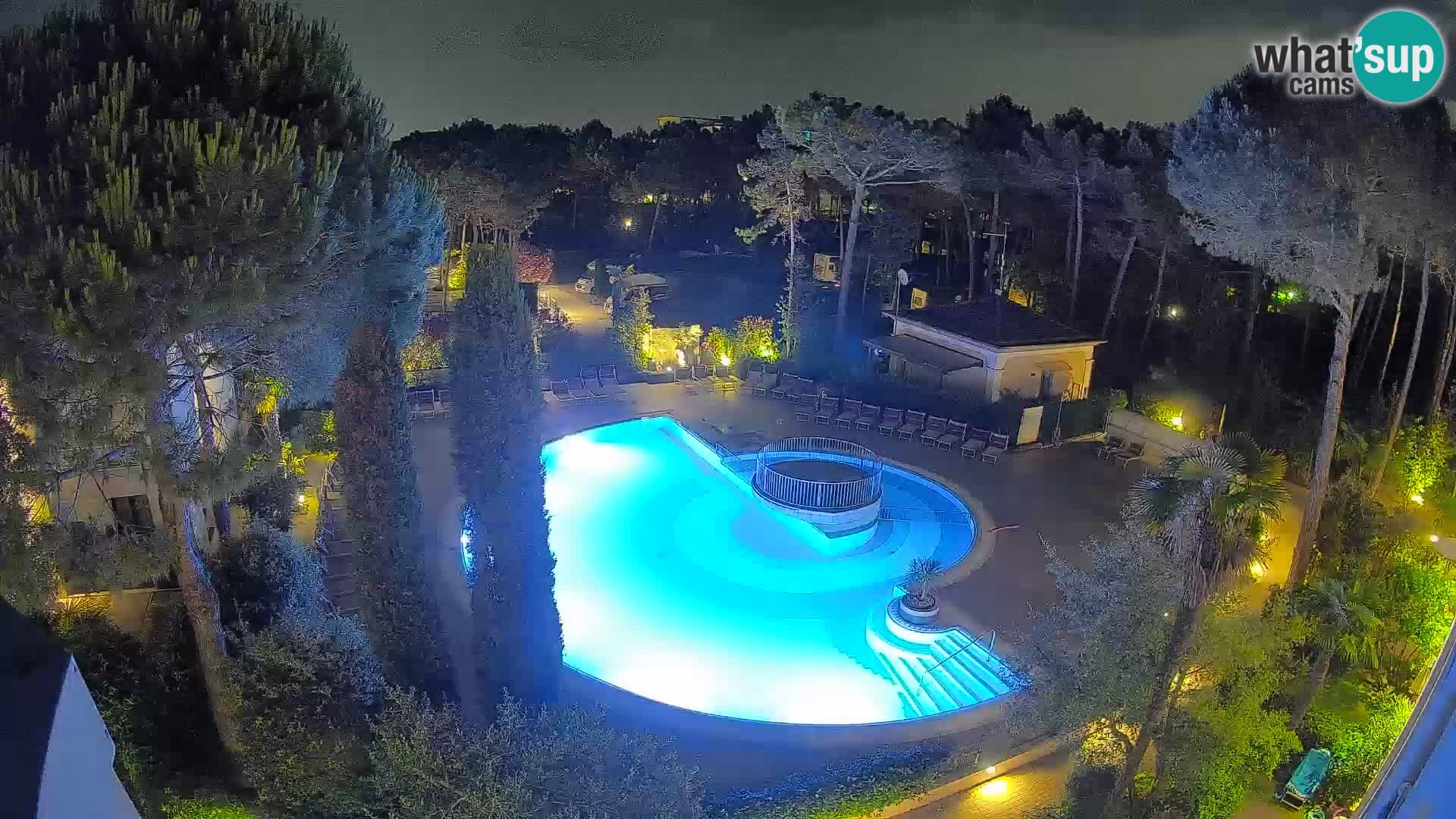 Piscina Villaggio Mare Blu webcam LIVE Bibione Pineda – Italia