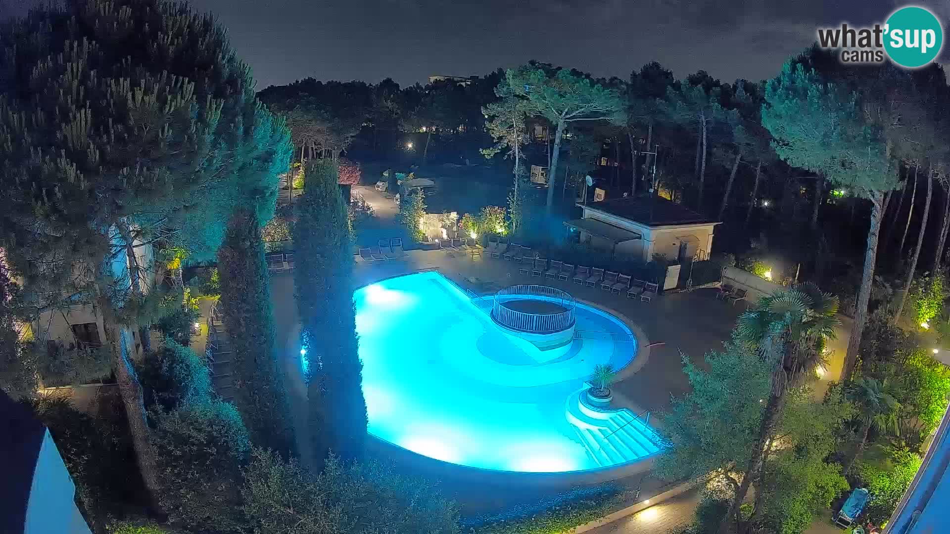 Villaggio Mare Blu pool LIVE webcam Bibione Pineda – Italy