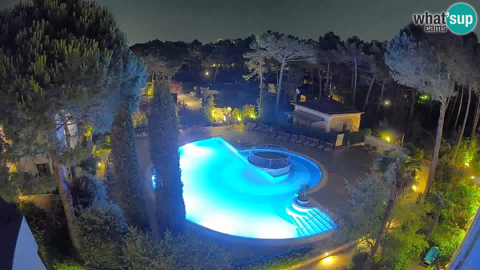 Villaggio Mare Blu pool LIVE webcam Bibione Pineda – Italy