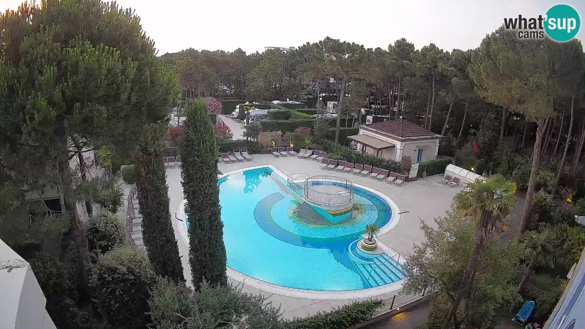 Villaggio Mare Blu Pool LIVE-Webcam Bibione Pineda – Italien