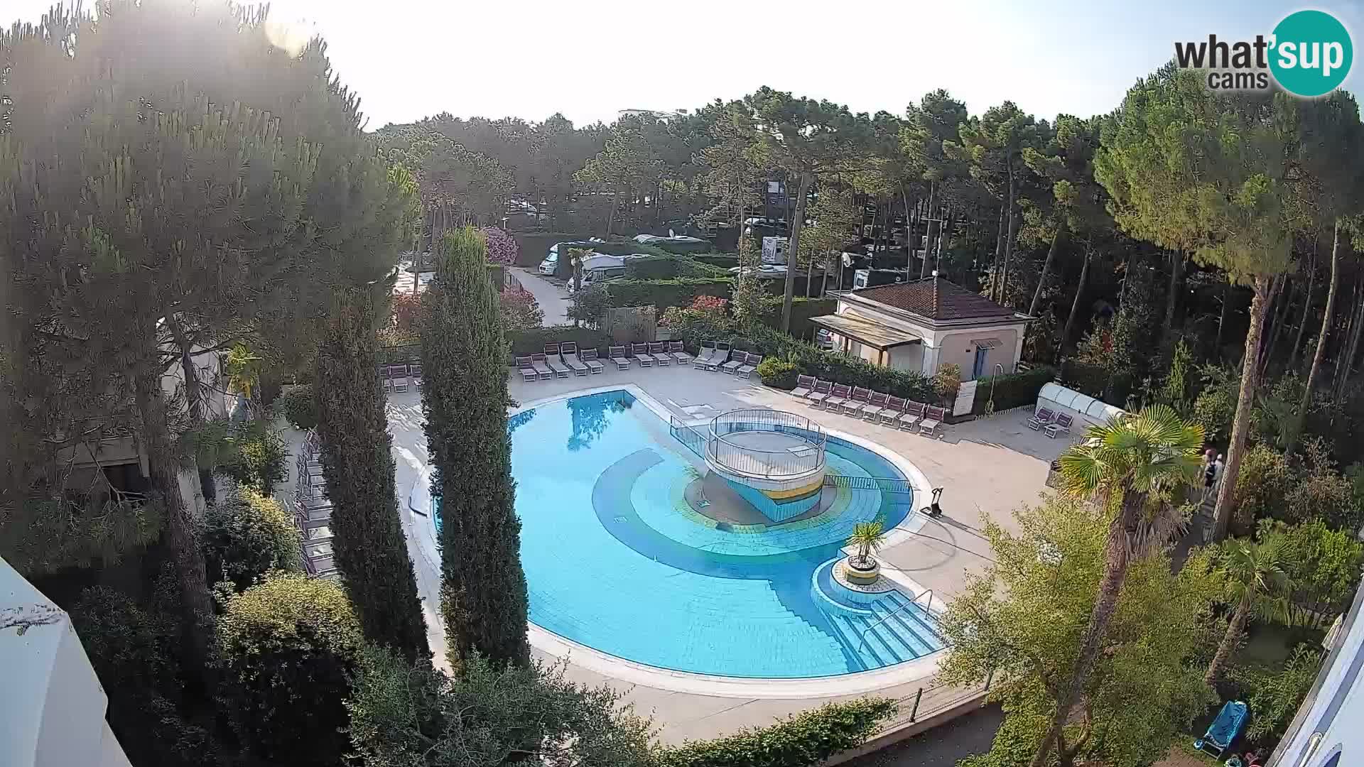 Villaggio Mare Blu Pool LIVE-Webcam Bibione Pineda – Italien