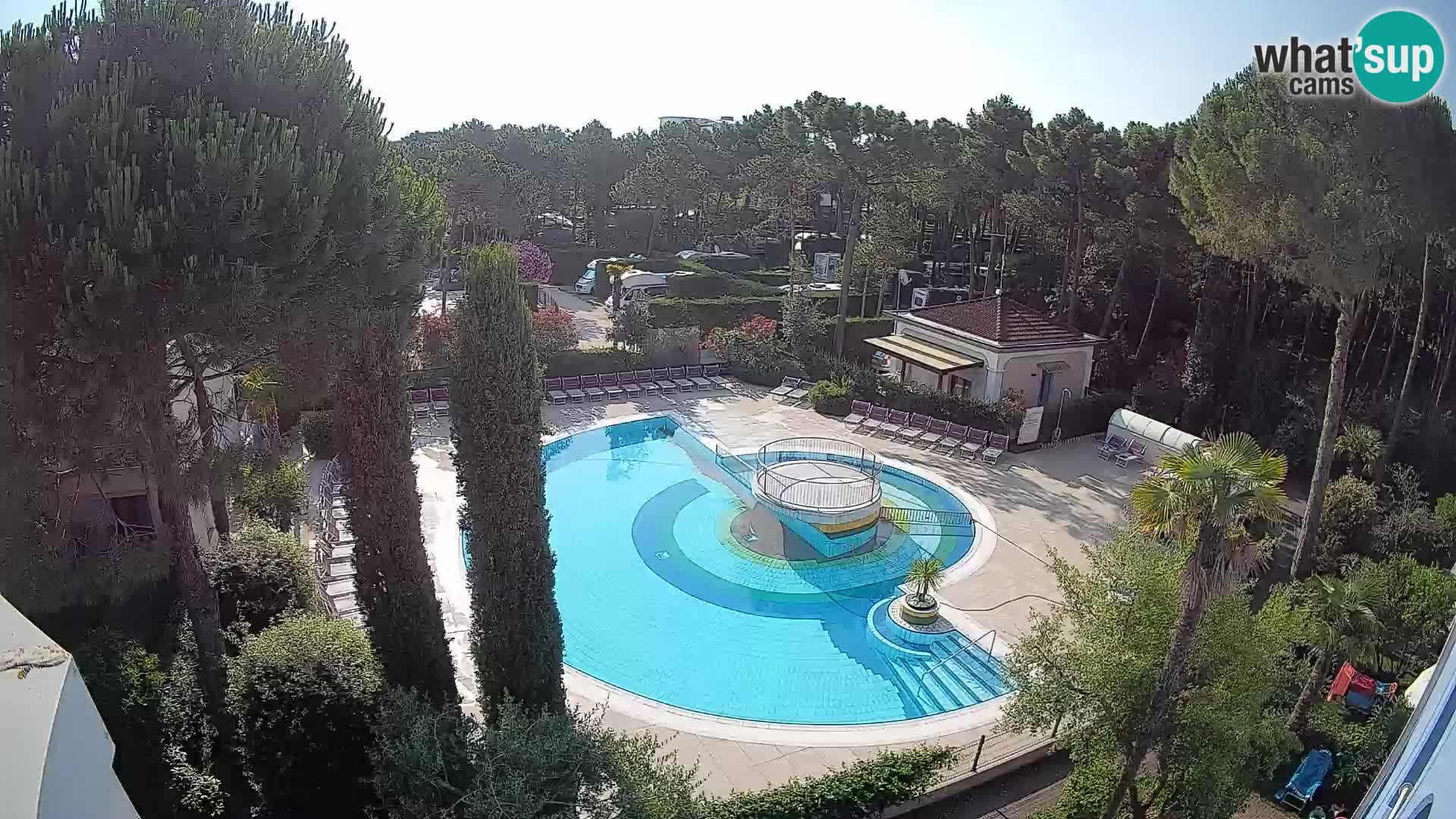 Villaggio Mare Blu Pool LIVE-Webcam Bibione Pineda – Italien