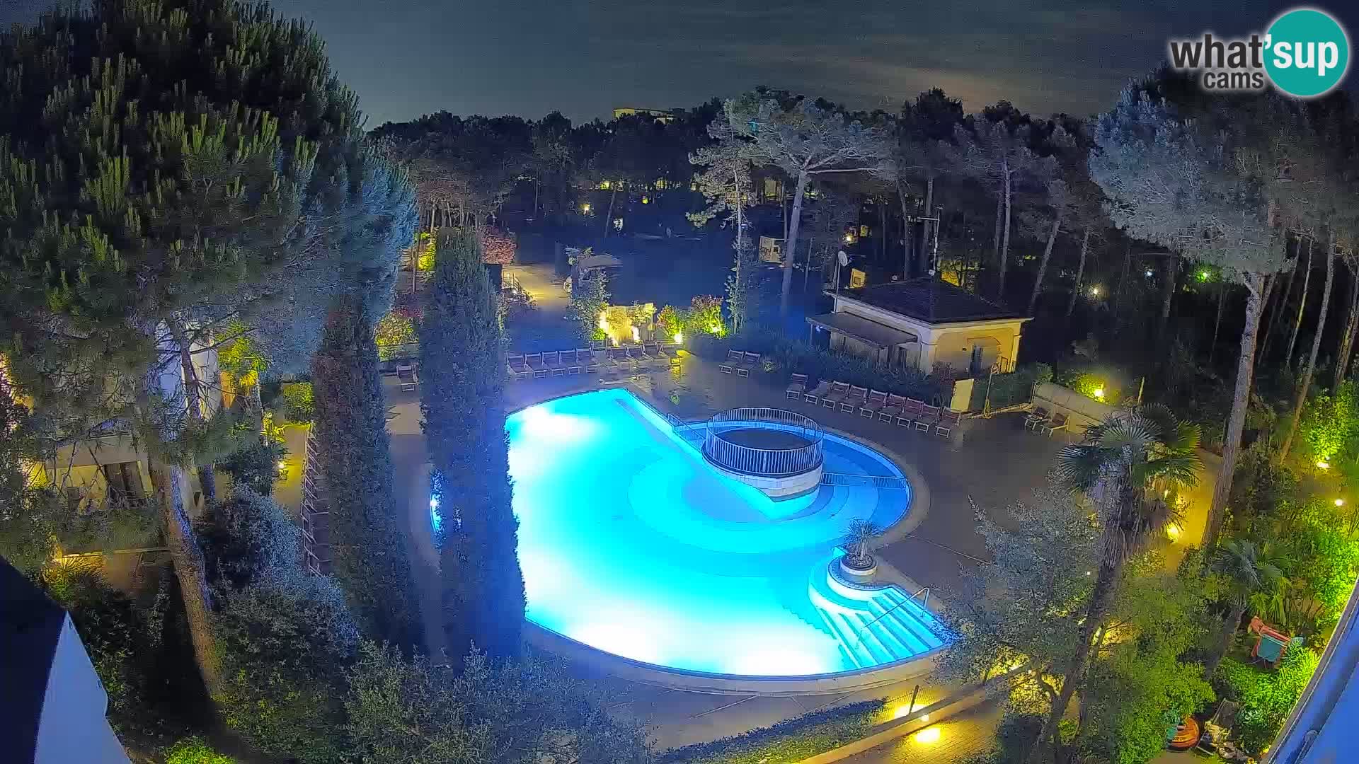 Villaggio Mare Blu pool LIVE webcam Bibione Pineda – Italy