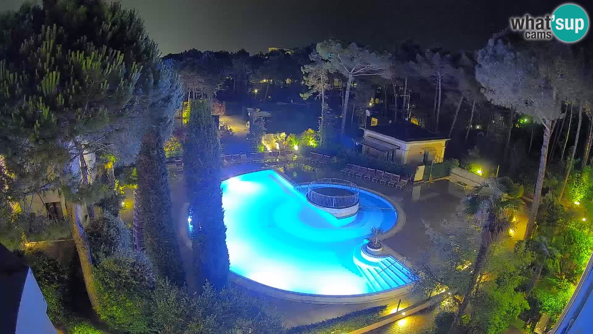 Piscina Villaggio Mare Blu webcam LIVE Bibione Pineda – Italia