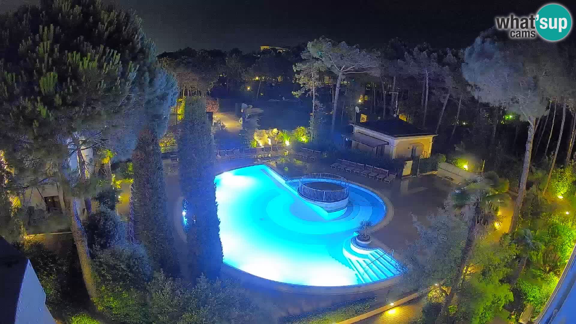 Piscina Villaggio Mare Blu webcam LIVE Bibione Pineda – Italia
