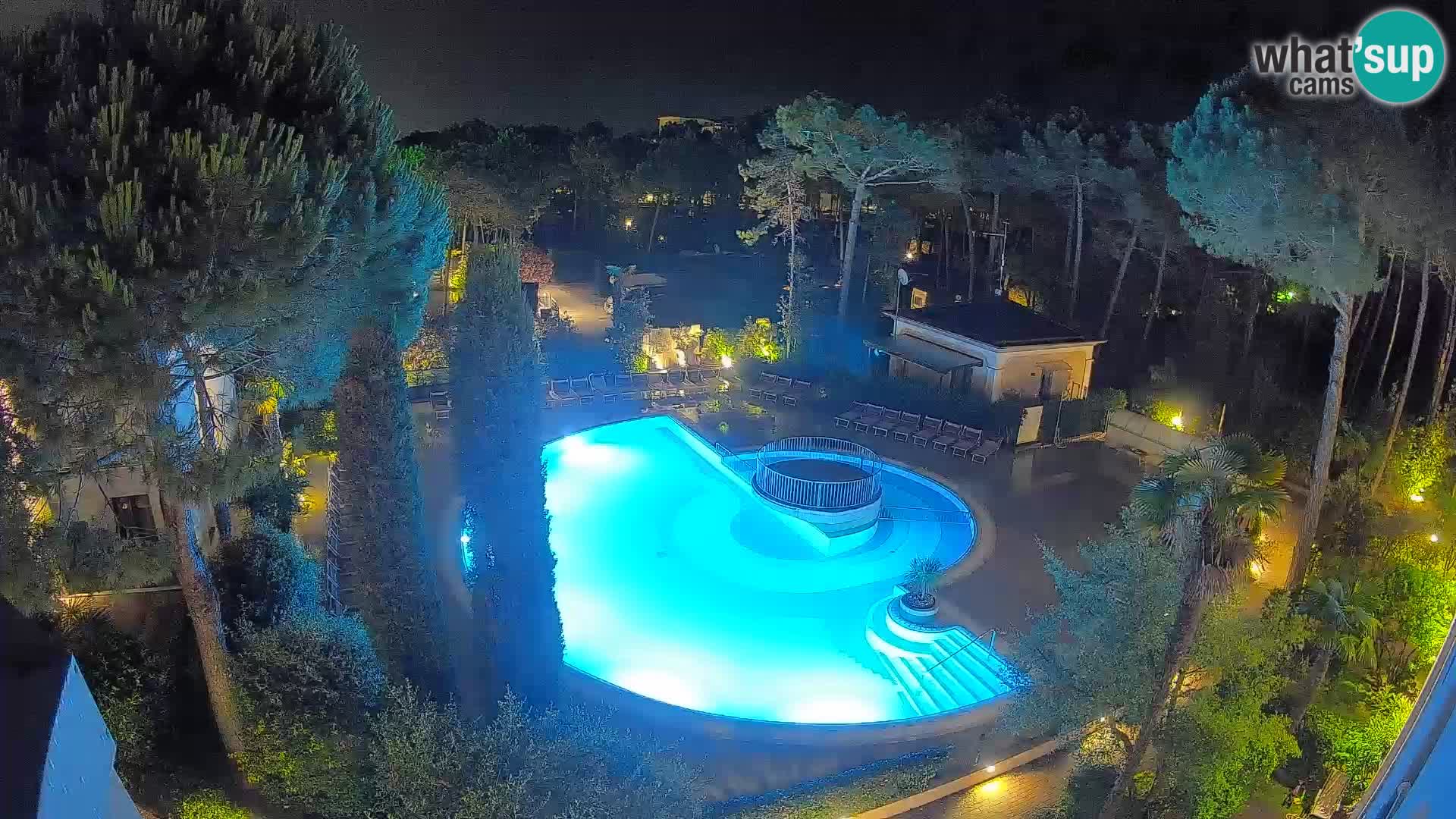 Piscina Villaggio Mare Blu webcam LIVE Bibione Pineda – Italia