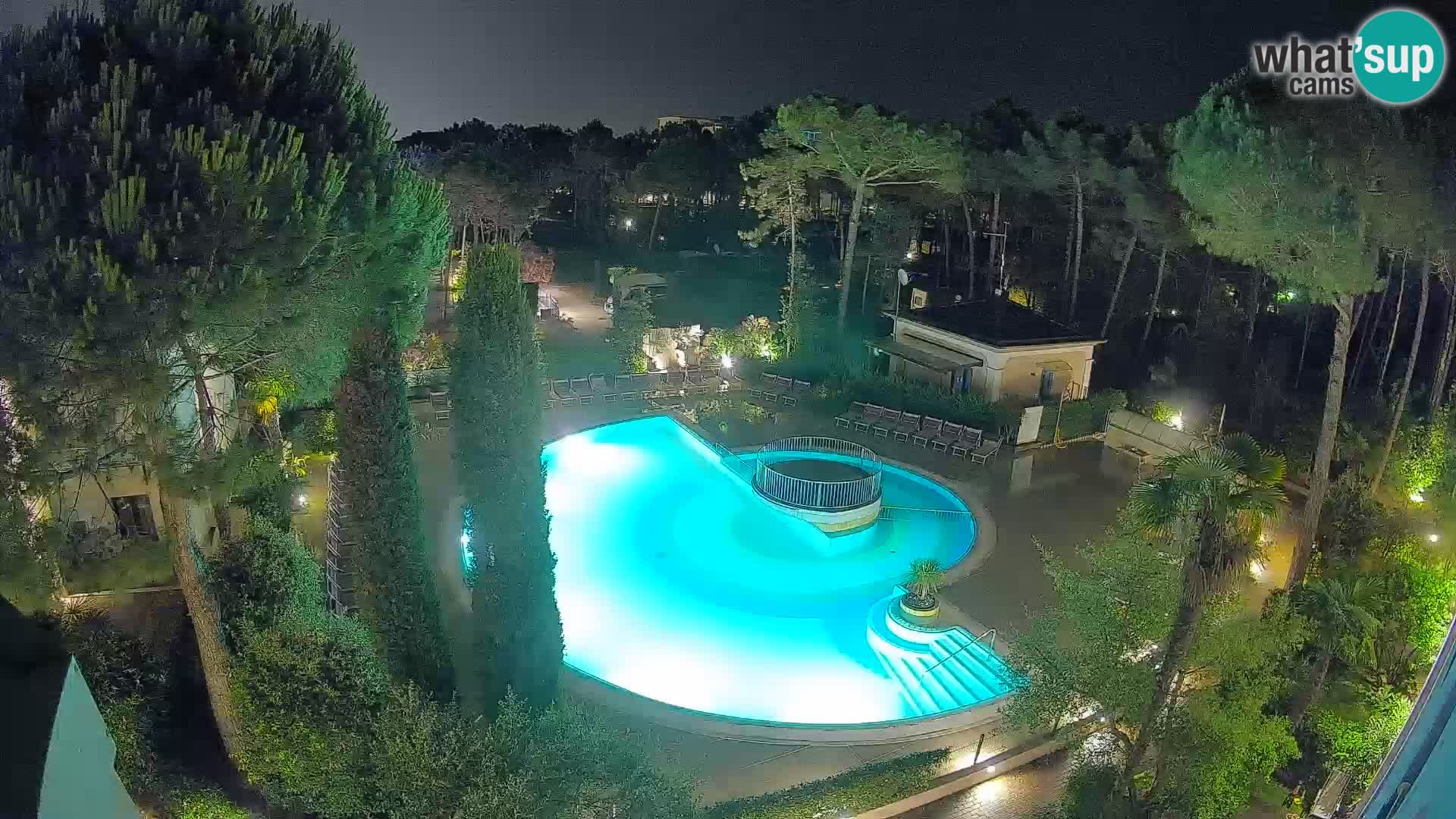 Piscina Villaggio Mare Blu webcam LIVE Bibione Pineda – Italia