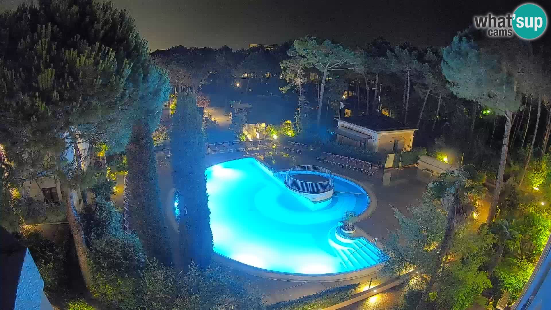 Villaggio Mare Blu pool LIVE webcam Bibione Pineda – Italy