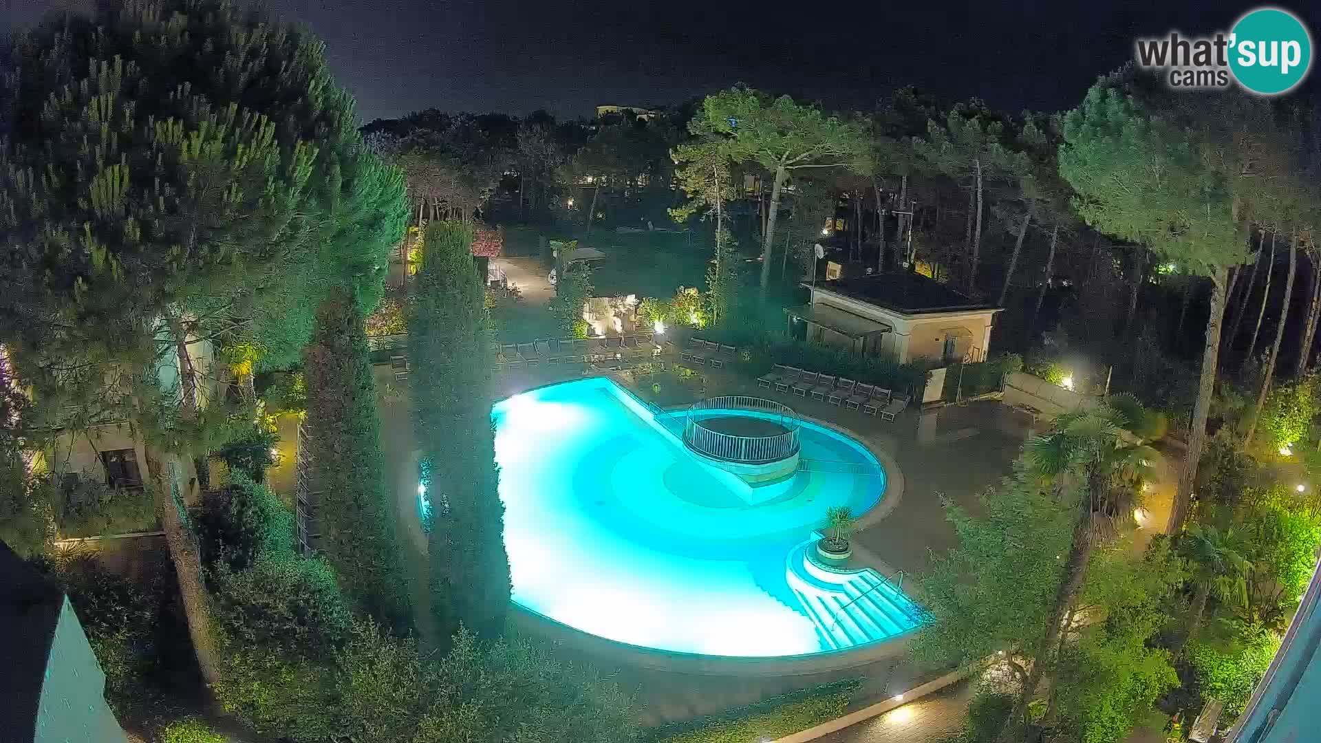 Piscina Villaggio Mare Blu webcam LIVE Bibione Pineda – Italia