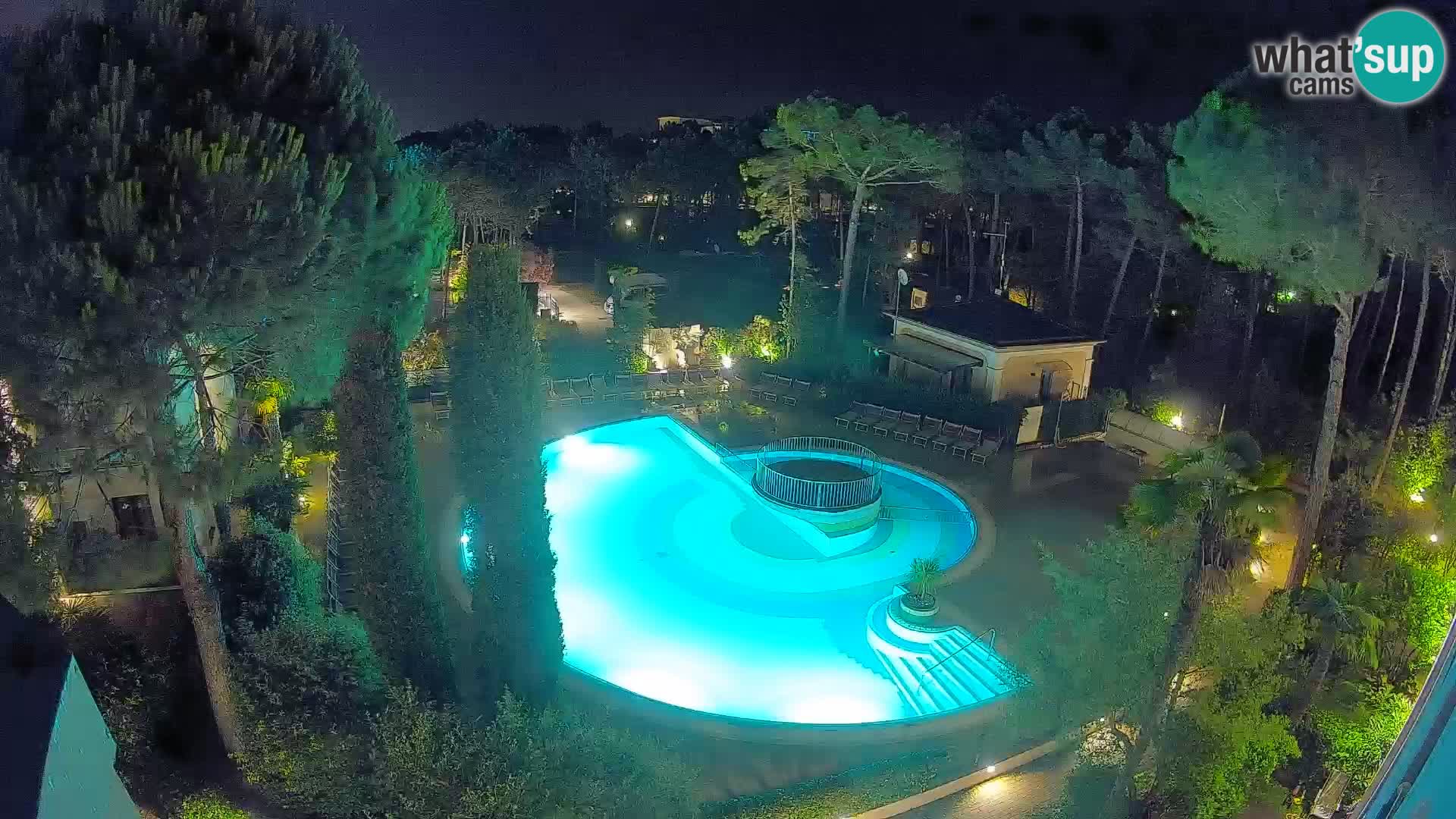 Piscina Villaggio Mare Blu EN VIVO webcam Bibione Pineda – Italia