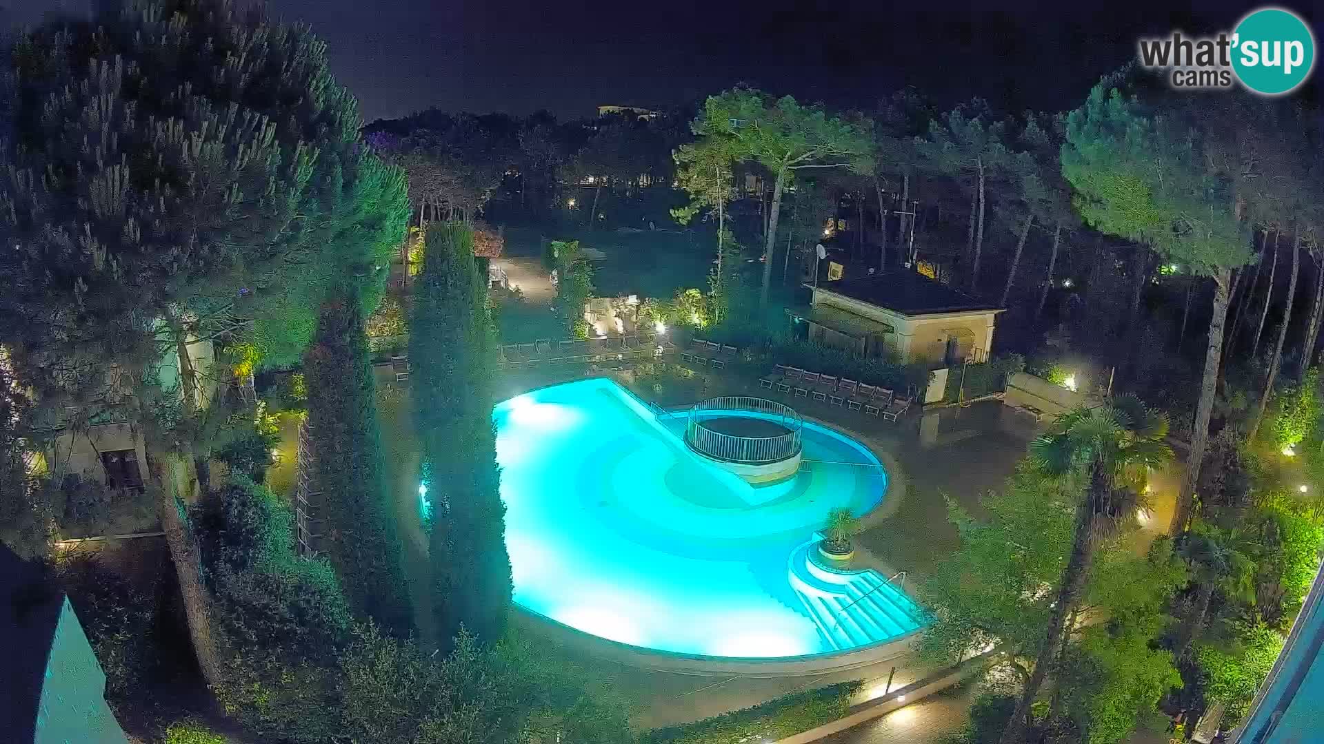 Piscina Villaggio Mare Blu EN VIVO webcam Bibione Pineda – Italia