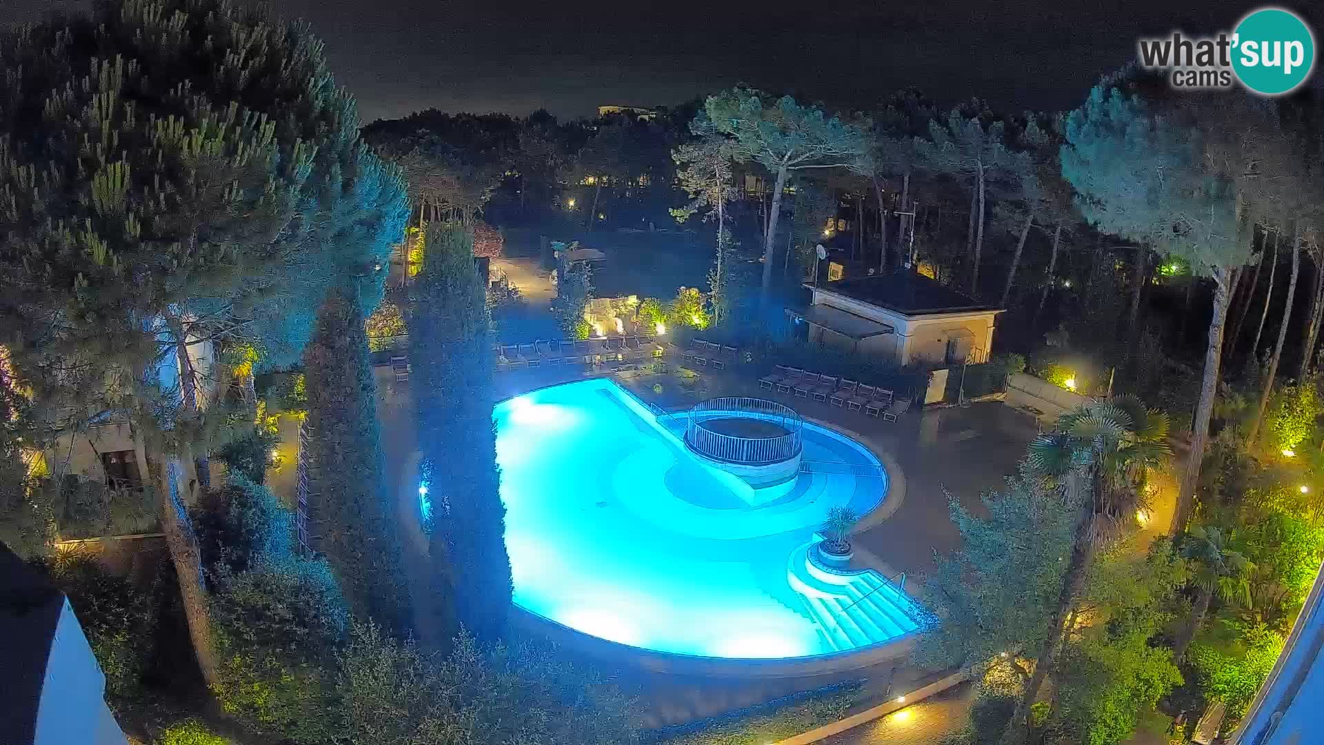 Piscina Villaggio Mare Blu webcam LIVE Bibione Pineda – Italia