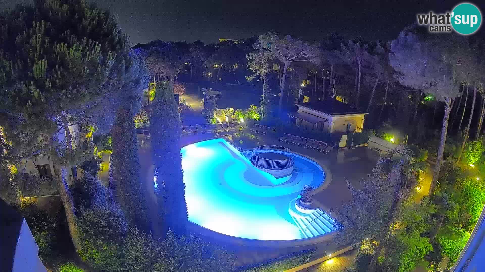 Piscina Villaggio Mare Blu EN VIVO webcam Bibione Pineda – Italia