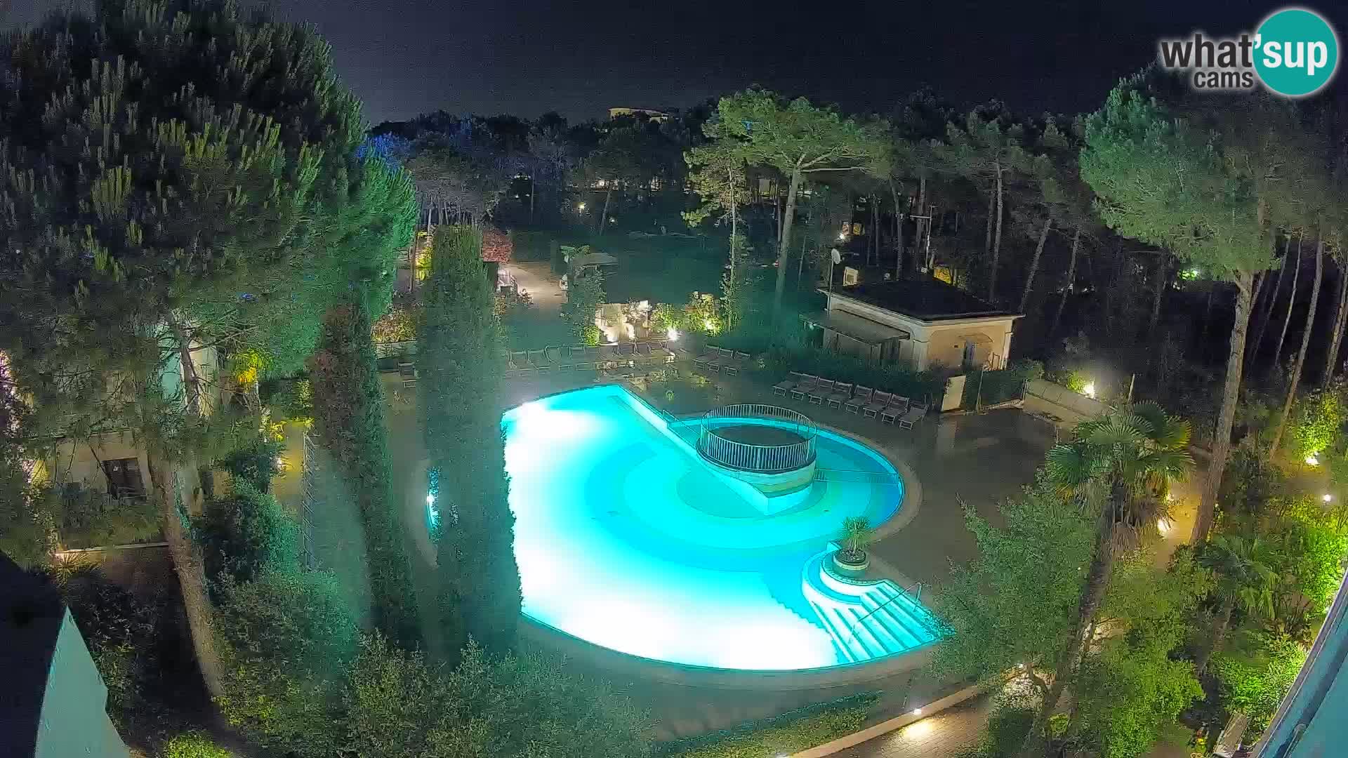 Villaggio Mare Blu pool LIVE webcam Bibione Pineda – Italy