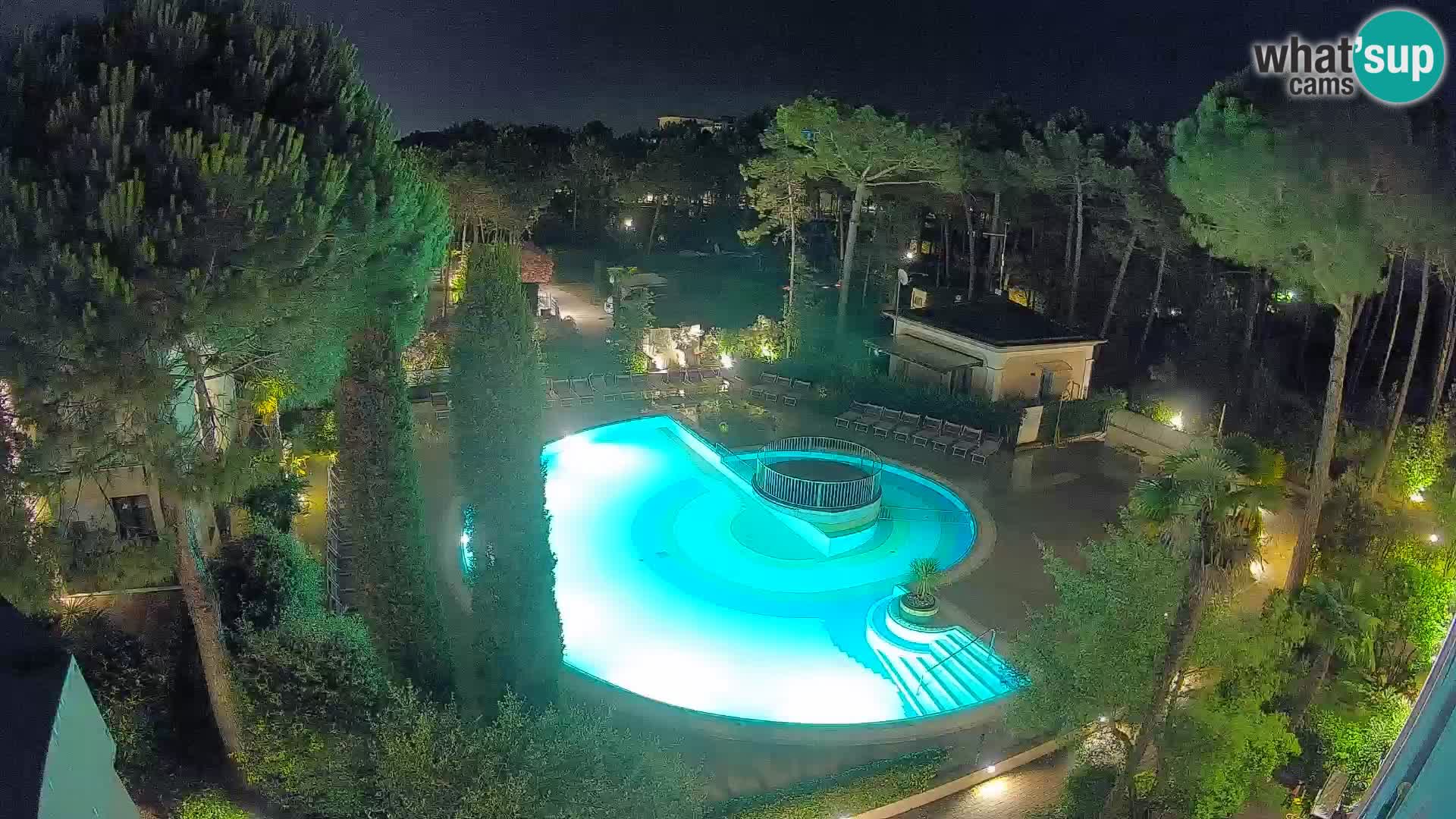 Villaggio Mare Blu pool LIVE webcam Bibione Pineda – Italy