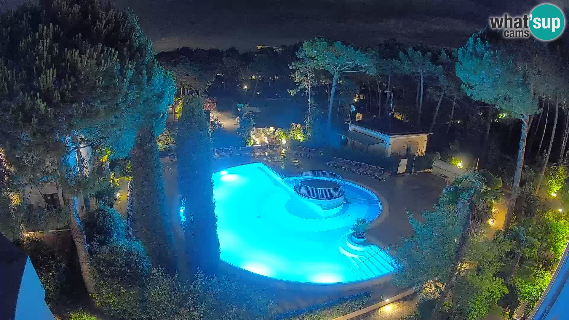Piscina Villaggio Mare Blu EN VIVO webcam Bibione Pineda – Italia