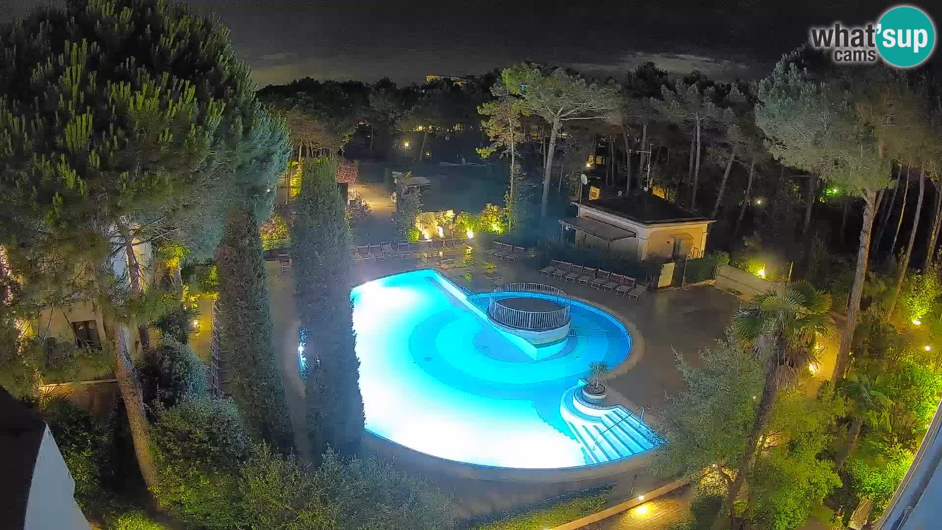 Piscina Villaggio Mare Blu webcam LIVE Bibione Pineda – Italia