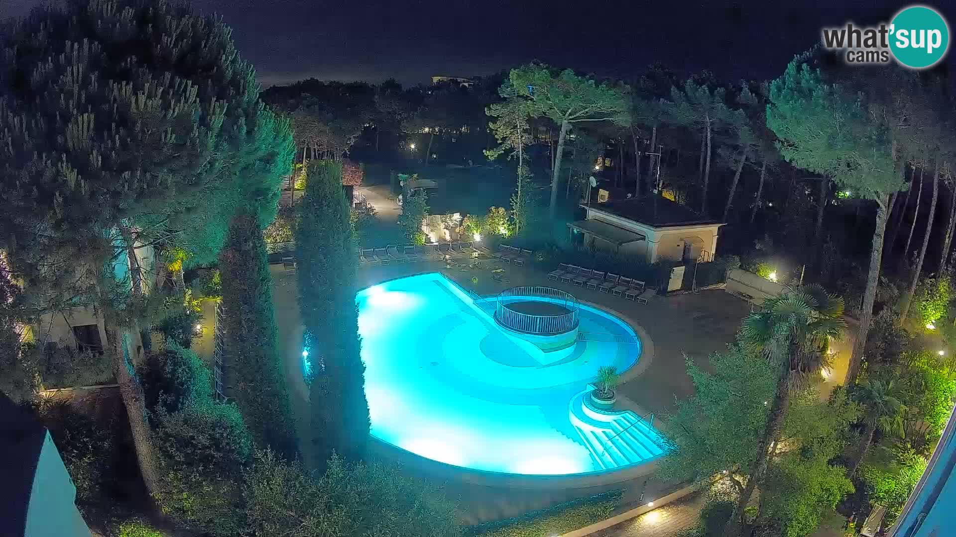 Piscina Villaggio Mare Blu EN VIVO webcam Bibione Pineda – Italia