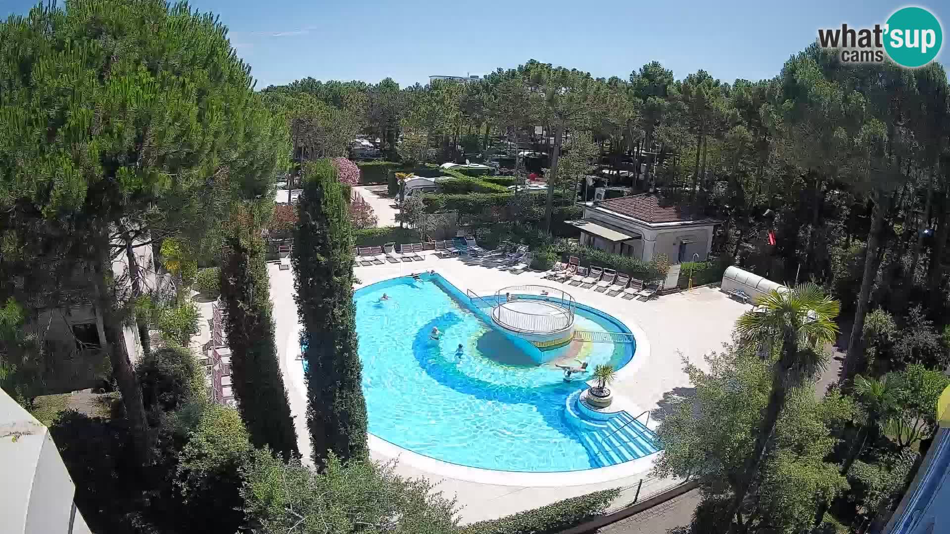 Villaggio Mare Blu Pool LIVE-Webcam Bibione Pineda – Italien
