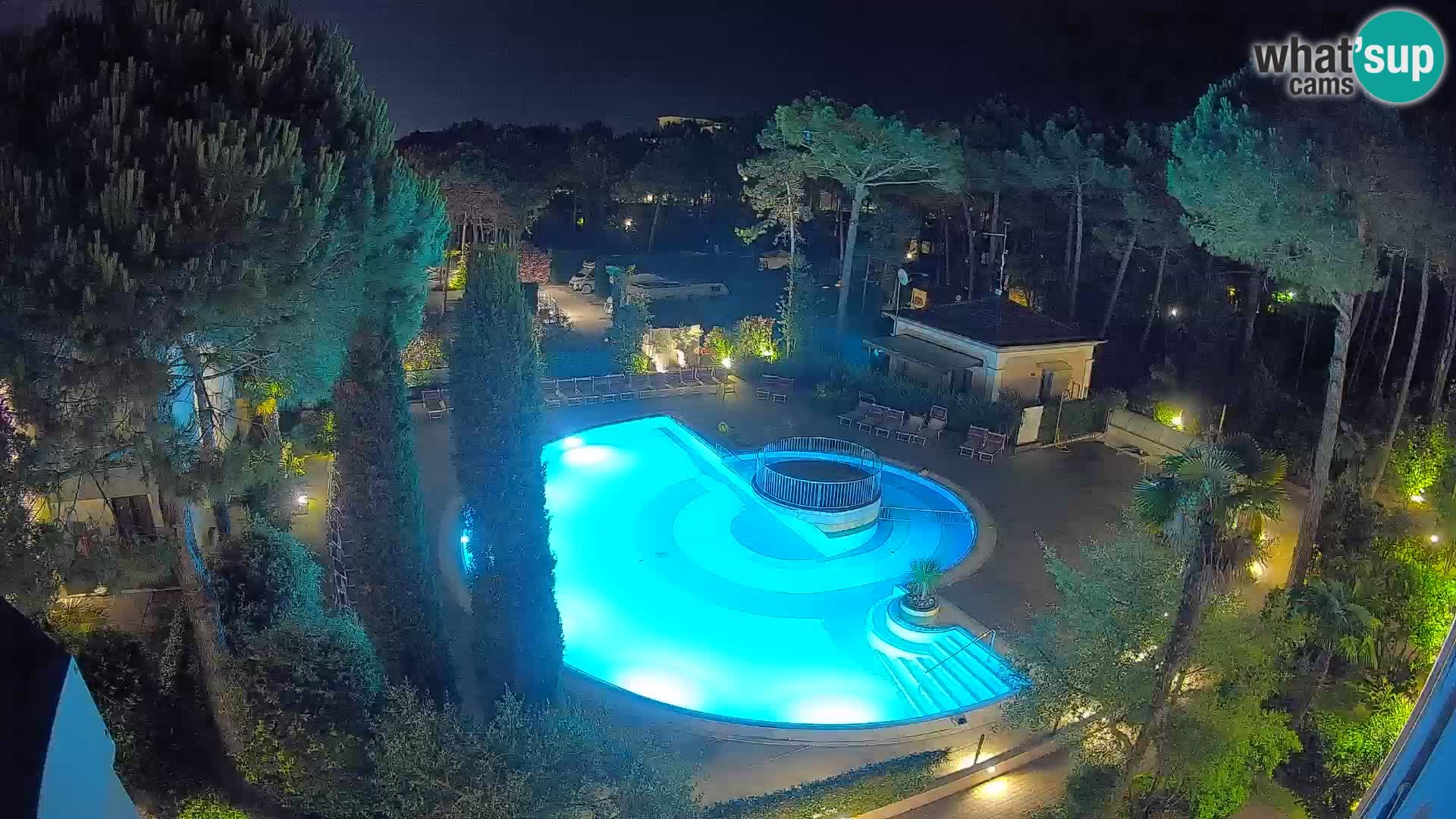 Villaggio Mare Blu pool LIVE webcam Bibione Pineda – Italy