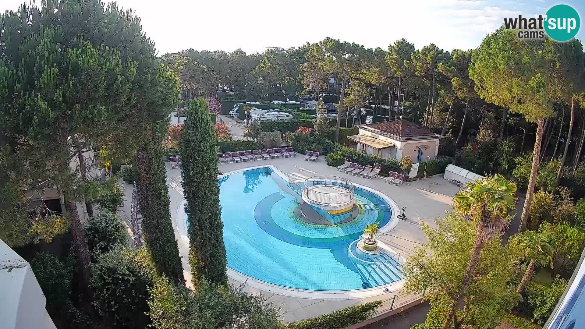 Villaggio Mare Blu pool LIVE webcam Bibione Pineda – Italy