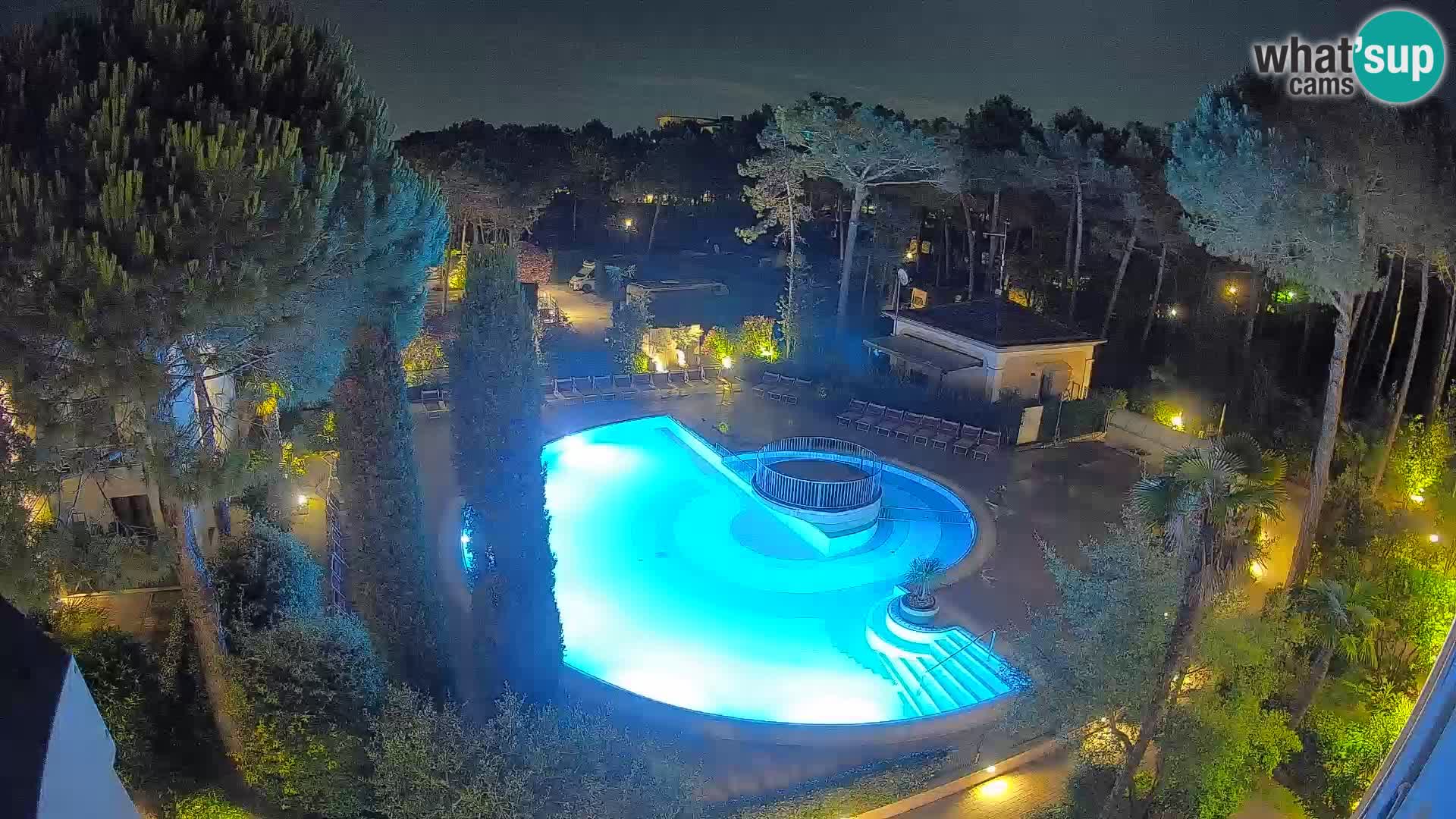 Villaggio Mare Blu pool LIVE webcam Bibione Pineda – Italy
