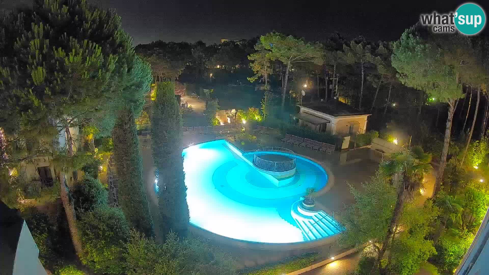 Piscina Villaggio Mare Blu EN VIVO webcam Bibione Pineda – Italia