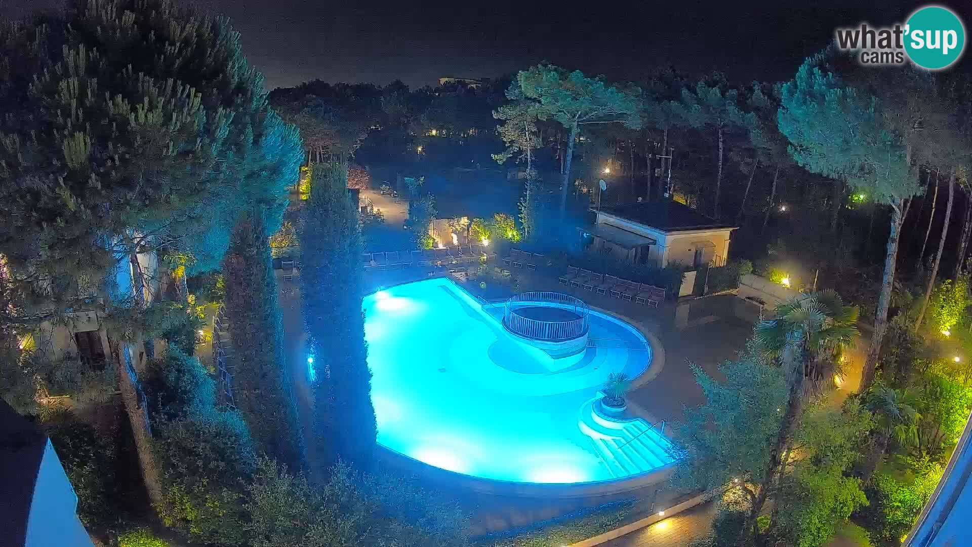 Villaggio Mare Blu piscine LIVE webcam Bibione Pineda – Italie