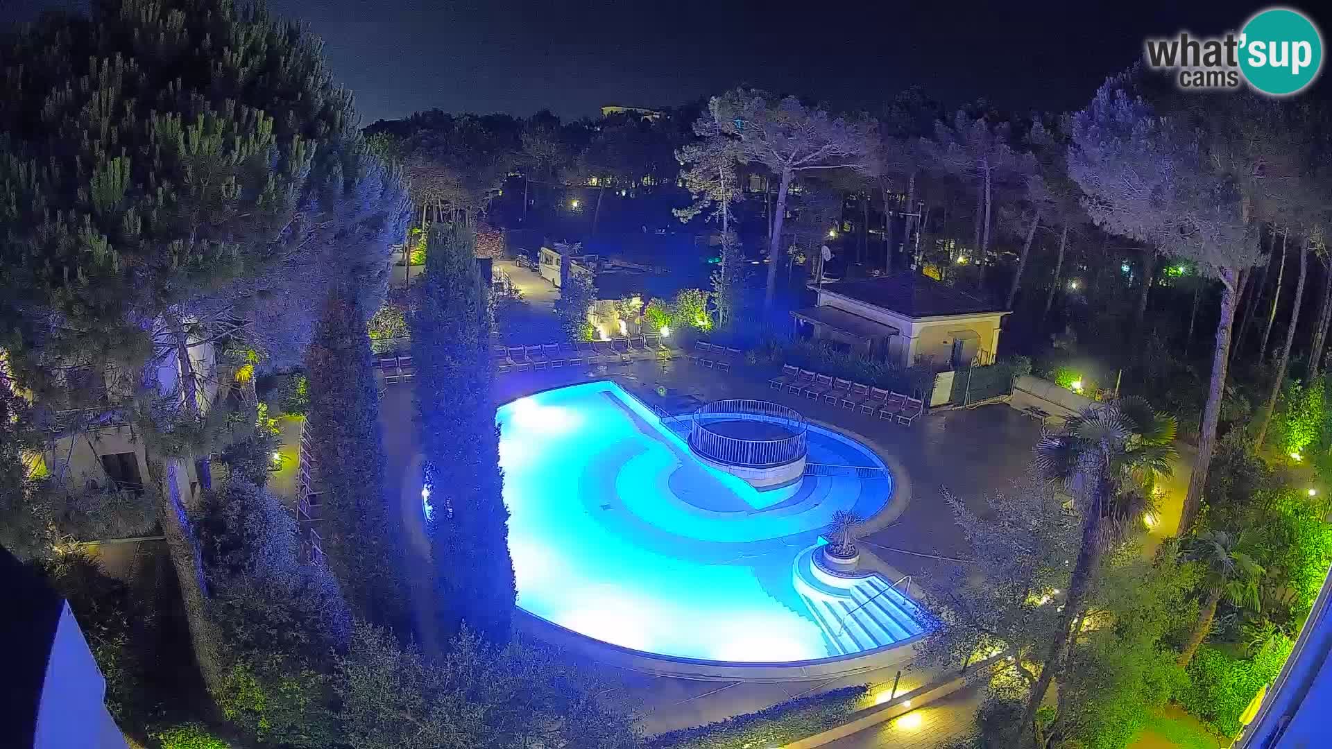 Piscina Villaggio Mare Blu webcam LIVE Bibione Pineda – Italia