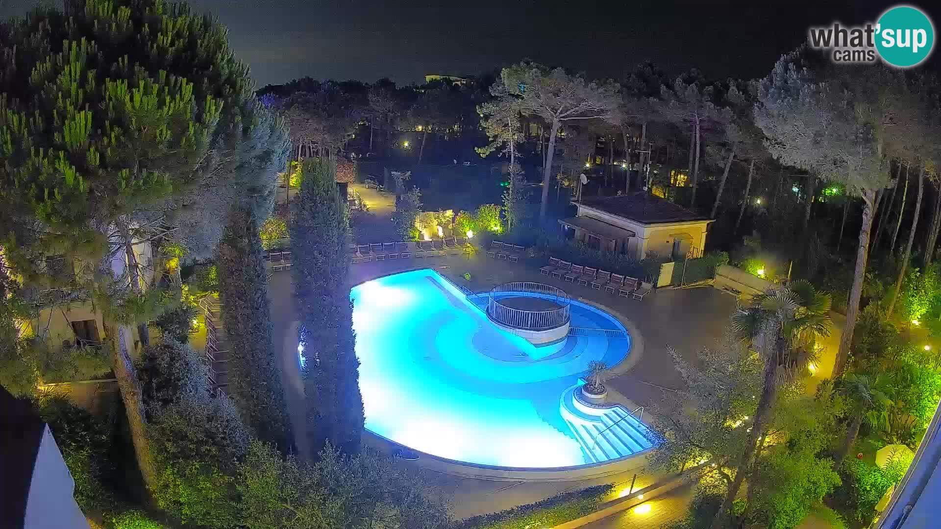 Villaggio Mare Blu pool LIVE webcam Bibione Pineda – Italy