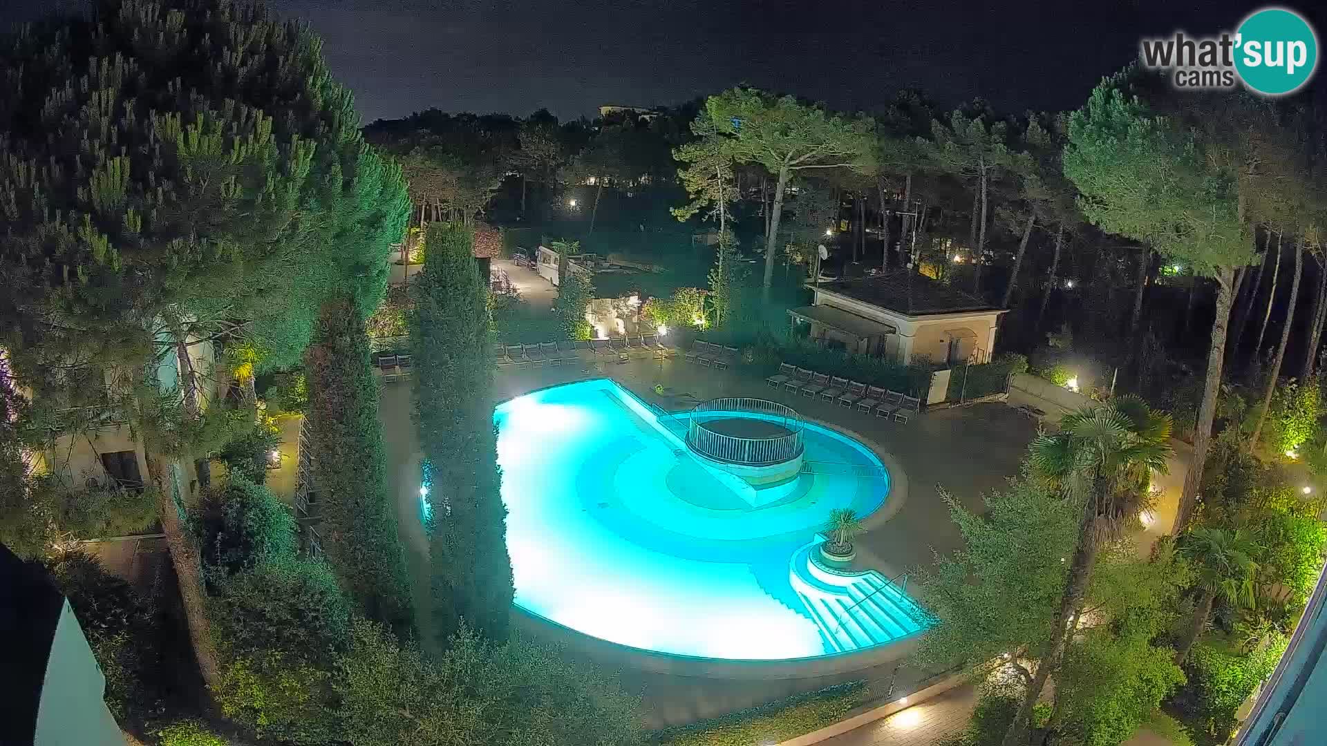 Villaggio Mare Blu pool LIVE webcam Bibione Pineda – Italy