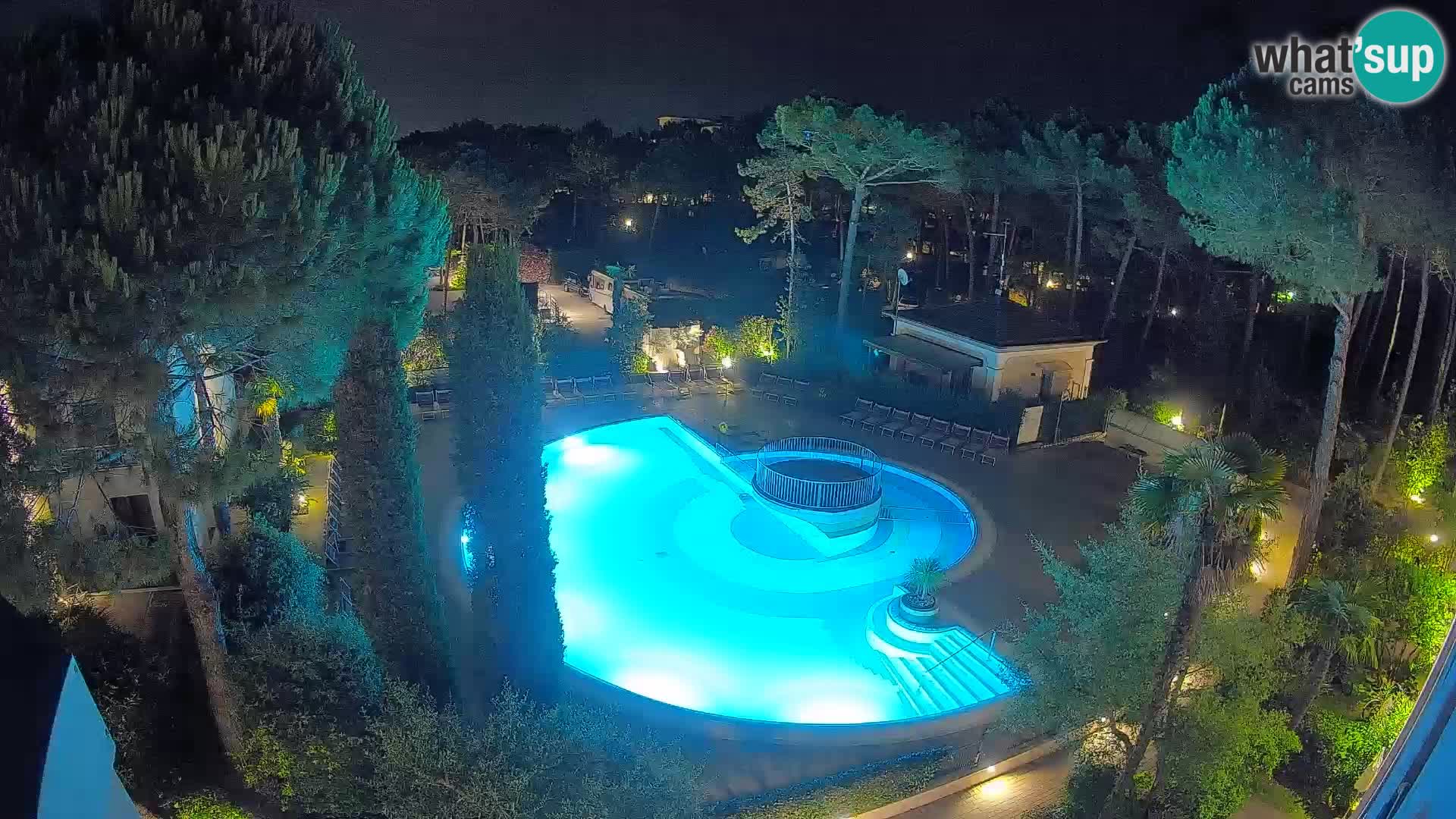 Villaggio Mare Blu pool LIVE webcam Bibione Pineda – Italy