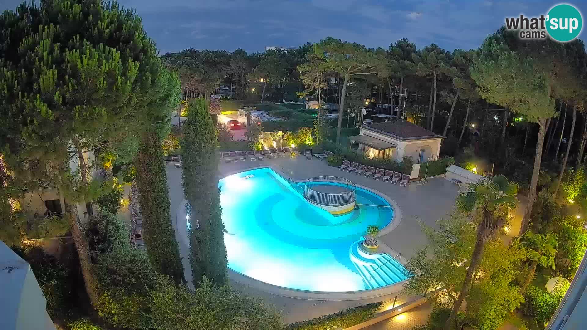 Villaggio Mare Blu Pool LIVE-Webcam Bibione Pineda – Italien