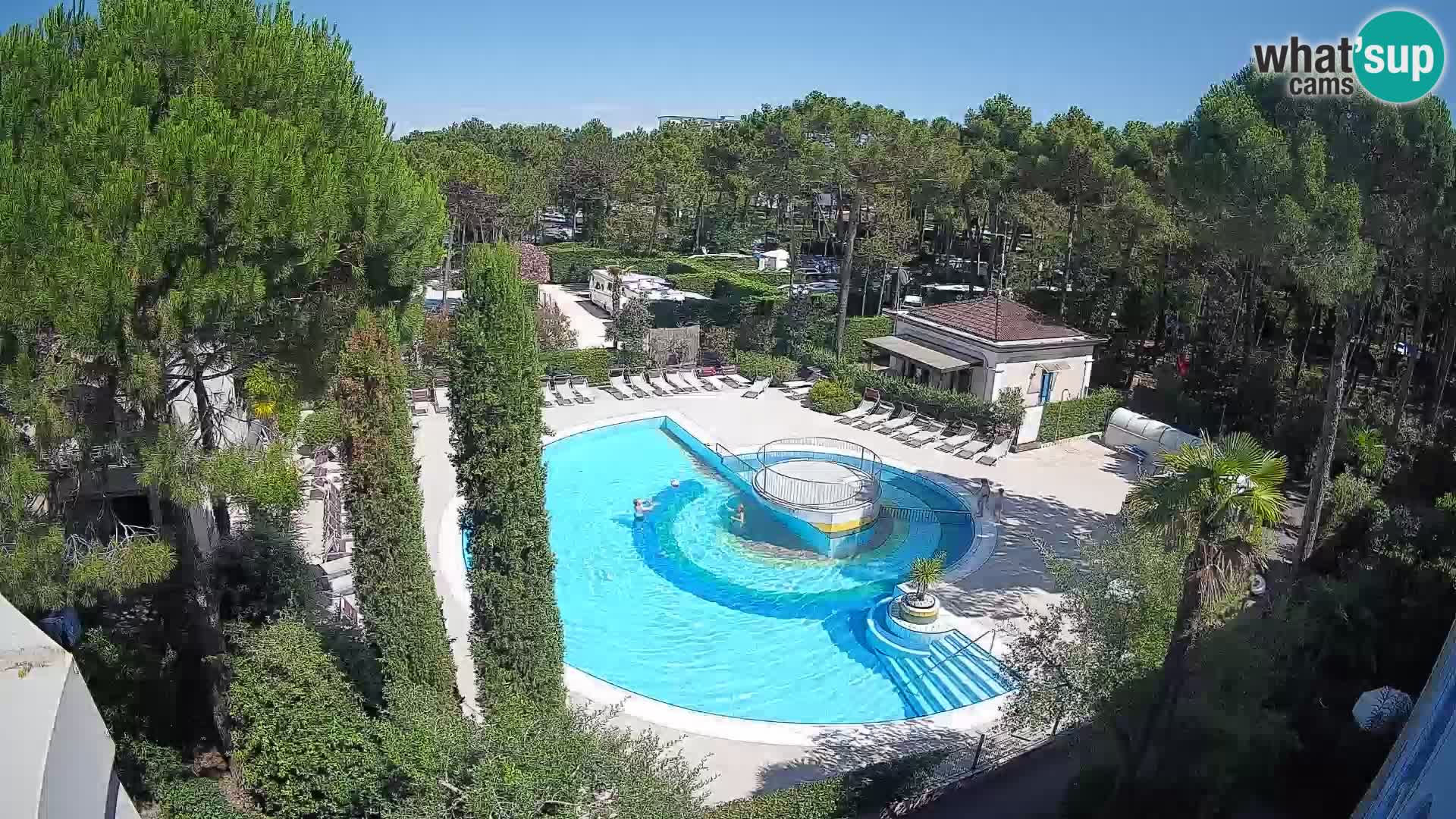 Villaggio Mare Blu Pool LIVE-Webcam Bibione Pineda – Italien