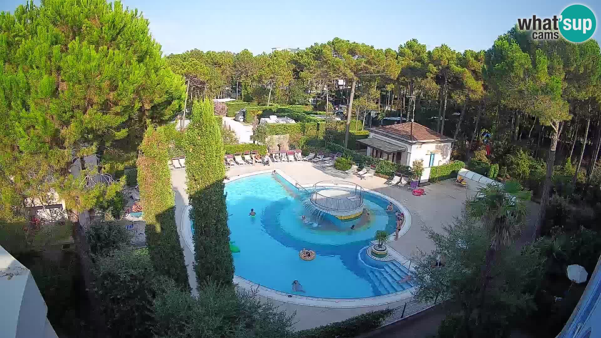 Villaggio Mare Blu Pool LIVE-Webcam Bibione Pineda – Italien