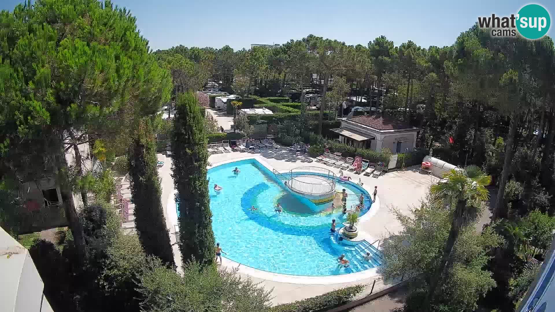 Villaggio Mare Blu Pool LIVE-Webcam Bibione Pineda – Italien