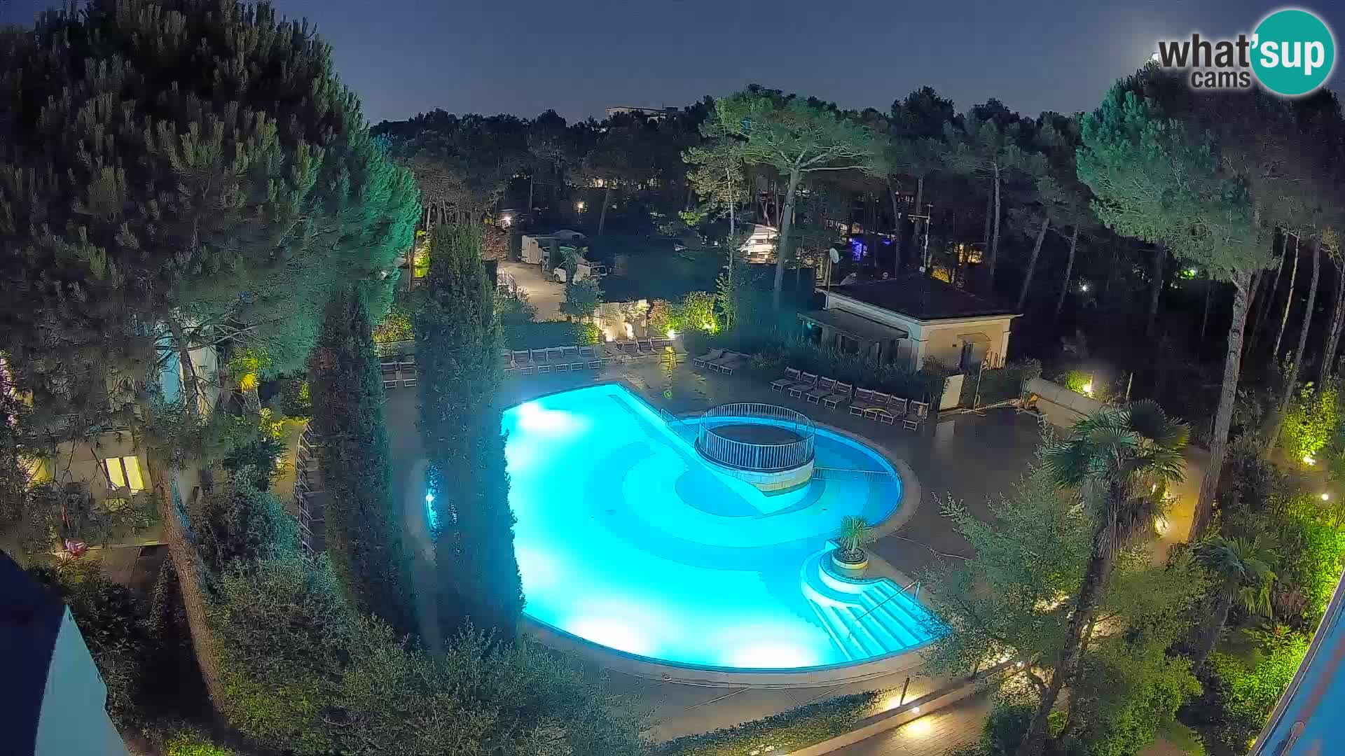 Piscina Villaggio Mare Blu EN VIVO webcam Bibione Pineda – Italia