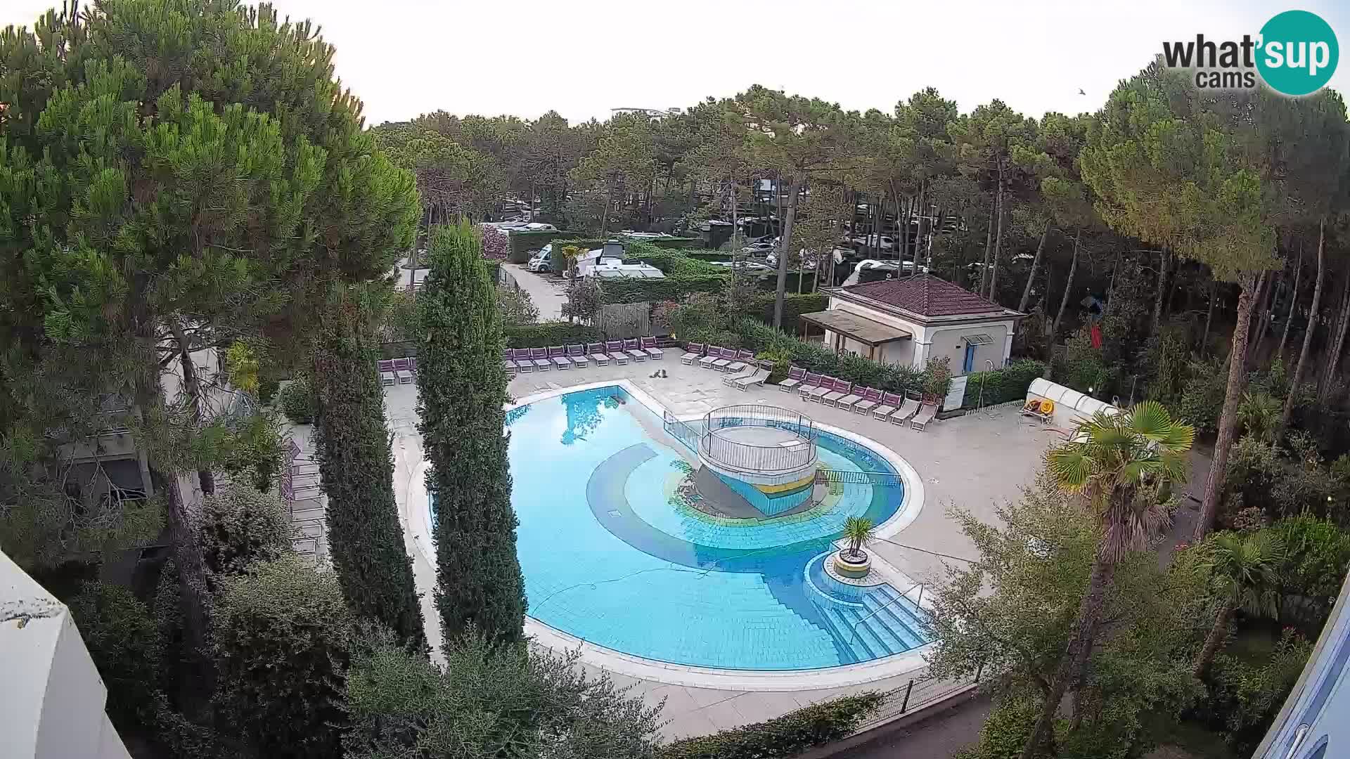 Villaggio Mare Blu Pool LIVE-Webcam Bibione Pineda – Italien