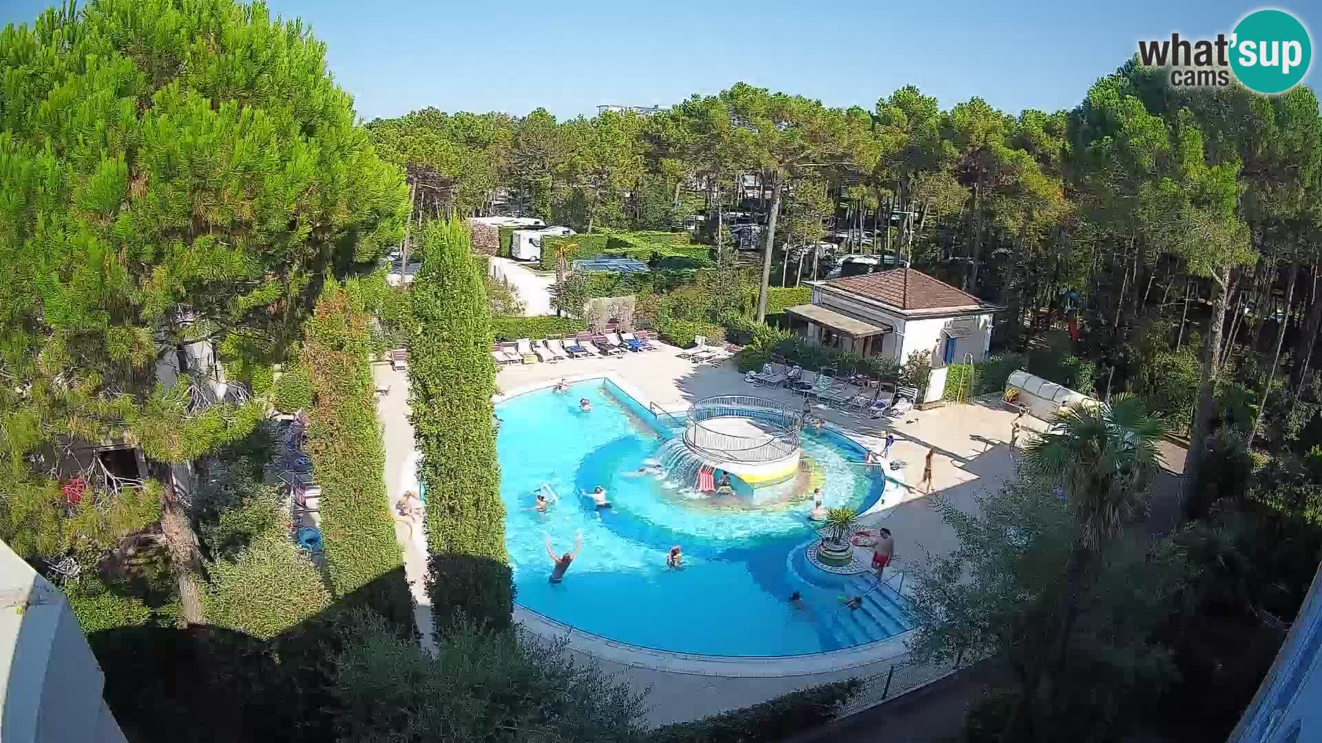 Villaggio Mare Blu Pool LIVE-Webcam Bibione Pineda – Italien