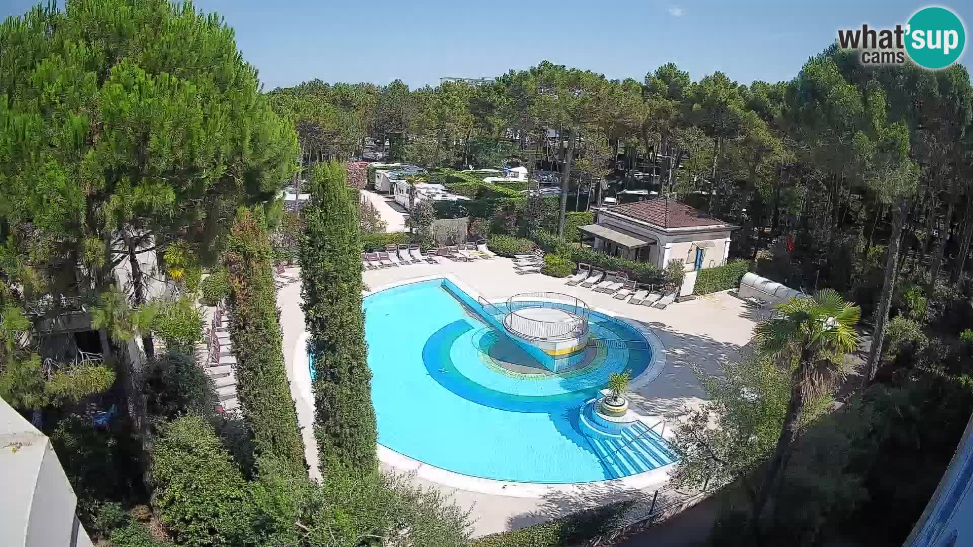 Villaggio Mare Blu Pool LIVE-Webcam Bibione Pineda – Italien