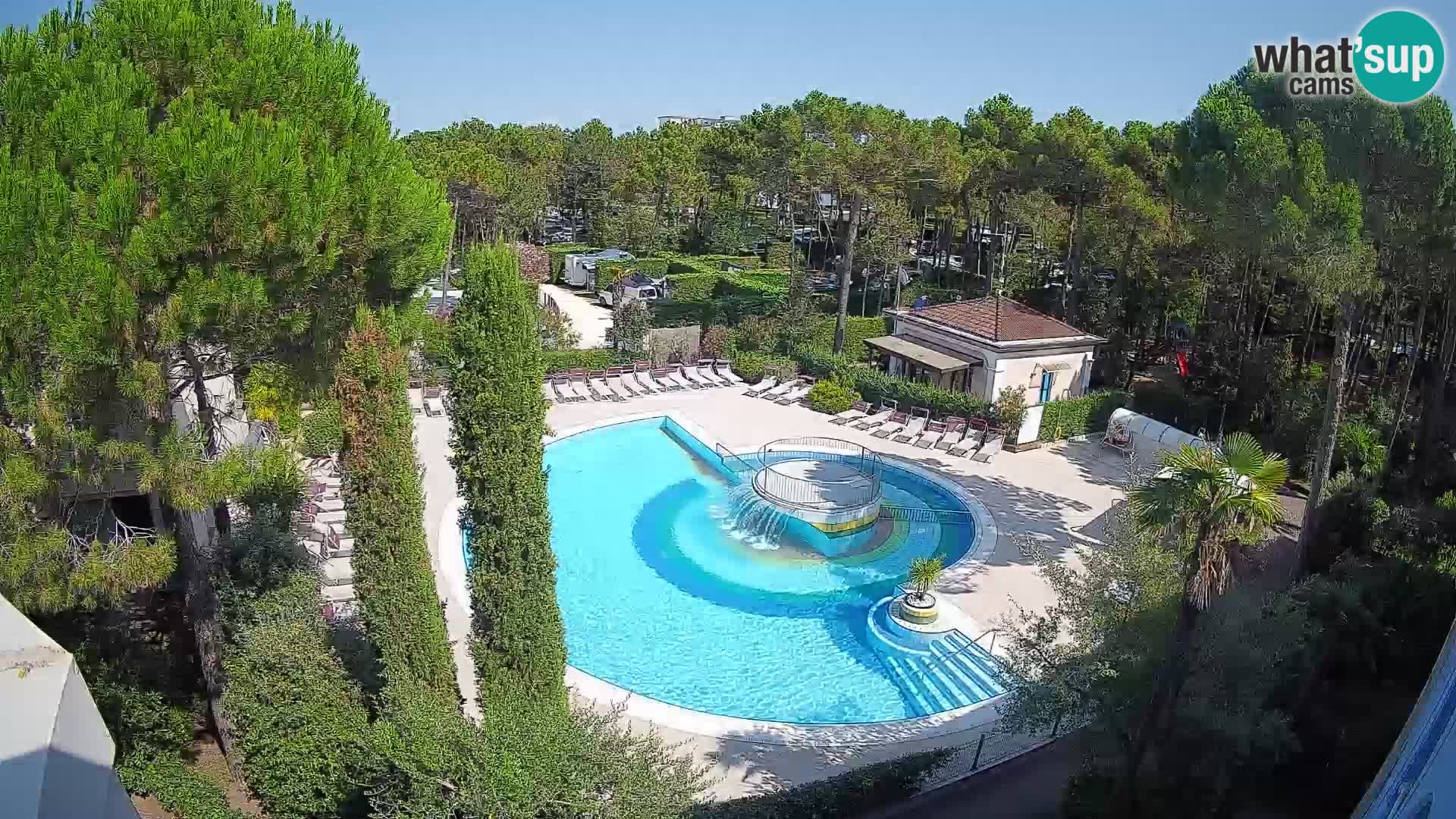 Villaggio Mare Blu Pool LIVE-Webcam Bibione Pineda – Italien