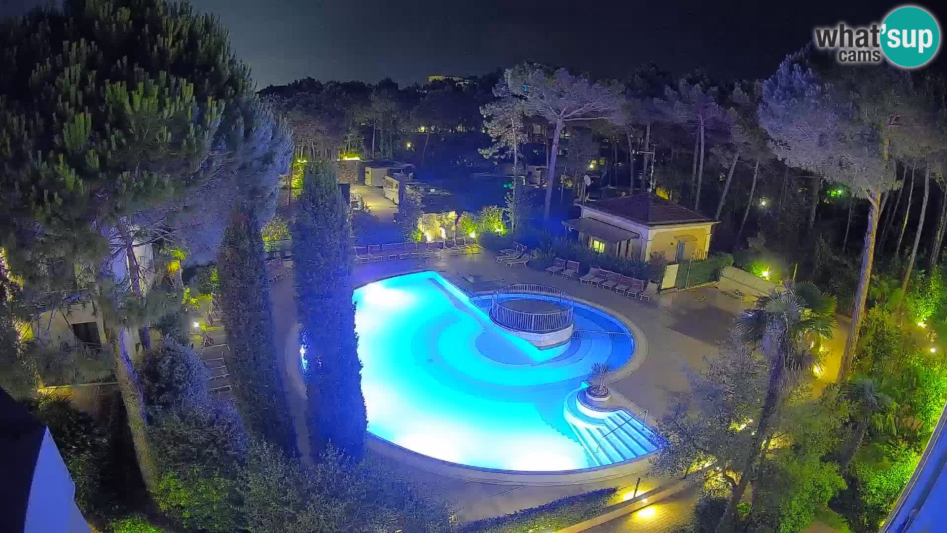 Villaggio Mare Blu pool LIVE webcam Bibione Pineda – Italy
