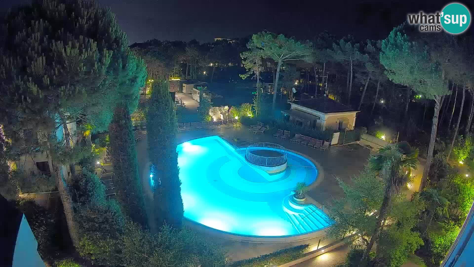 Villaggio Mare Blu pool LIVE webcam Bibione Pineda – Italy