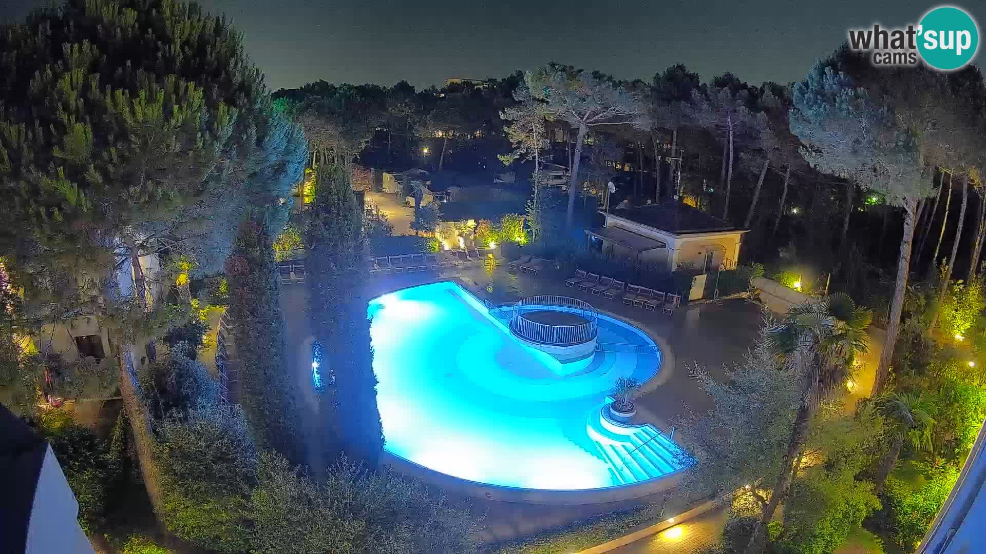 Villaggio Mare Blu pool LIVE webcam Bibione Pineda – Italy