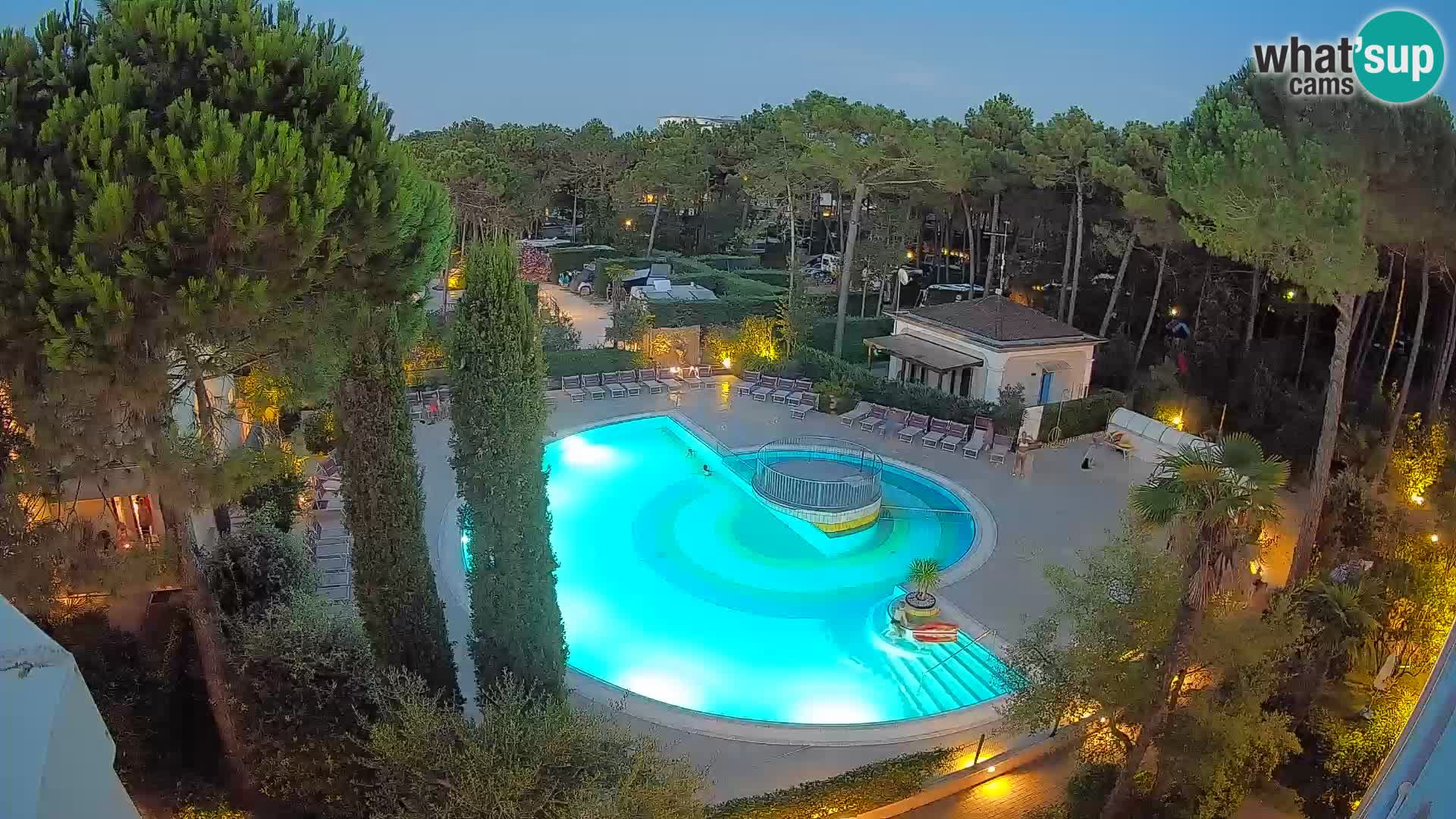 Villaggio Mare Blu Pool LIVE-Webcam Bibione Pineda – Italien